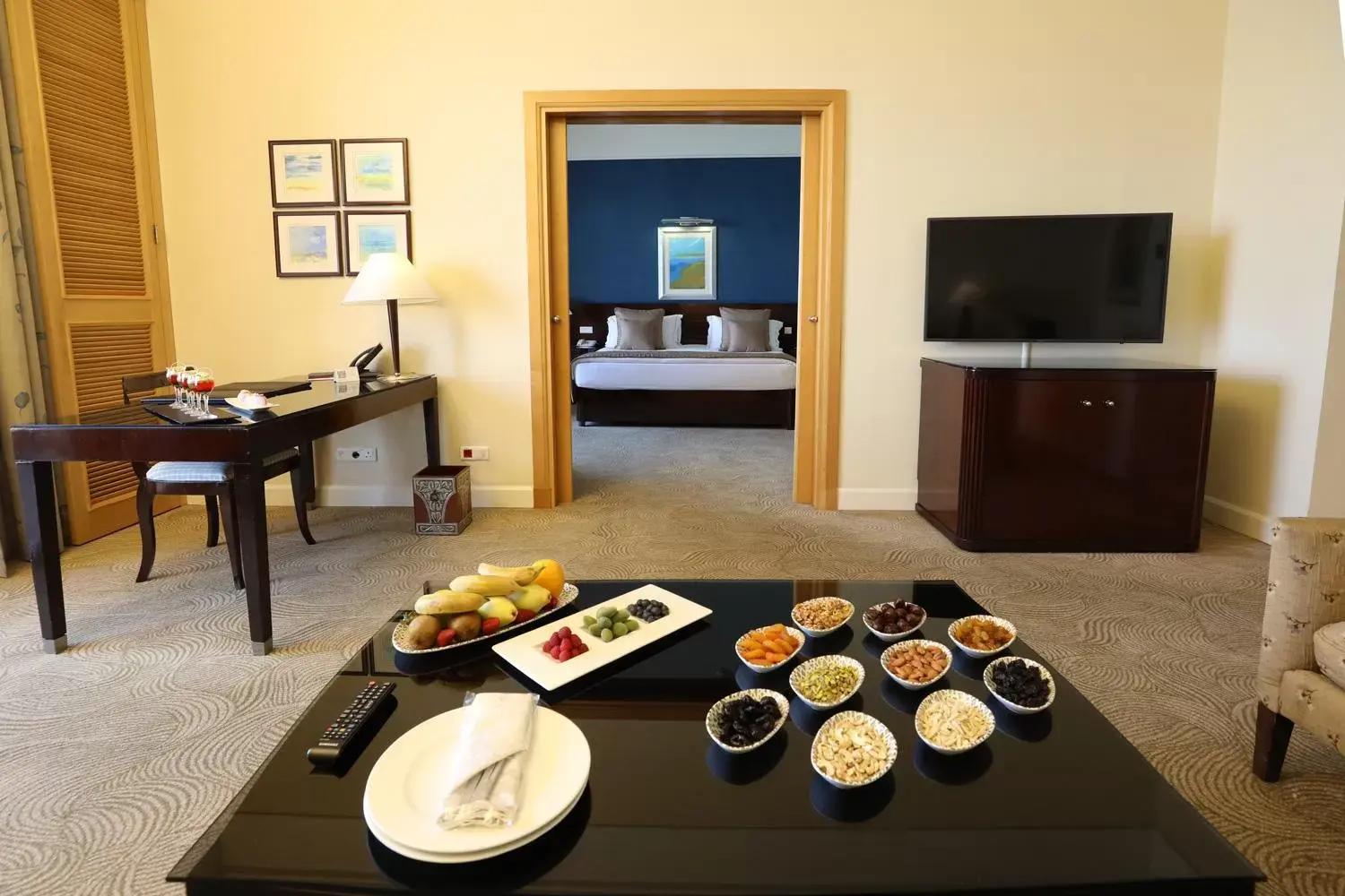 Diplomatic Suite Sea View in Le Royal Hotel - Beirut Diplomatic Suite Sea View in Le Royal Hotel - Beirut