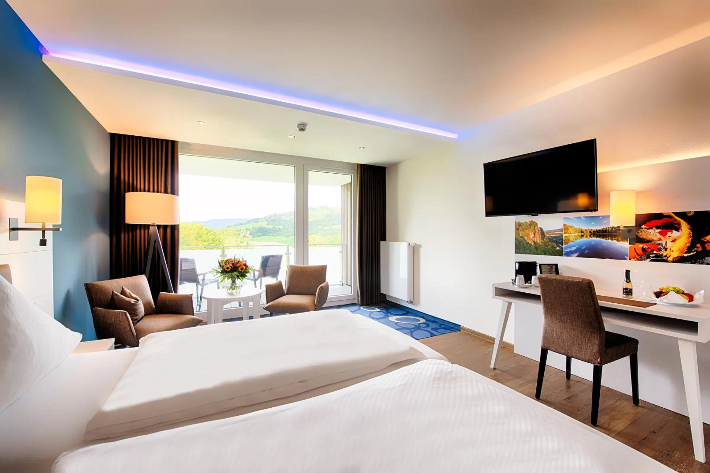 Bed in Seehotel am Stausee 4 Sterne Superior