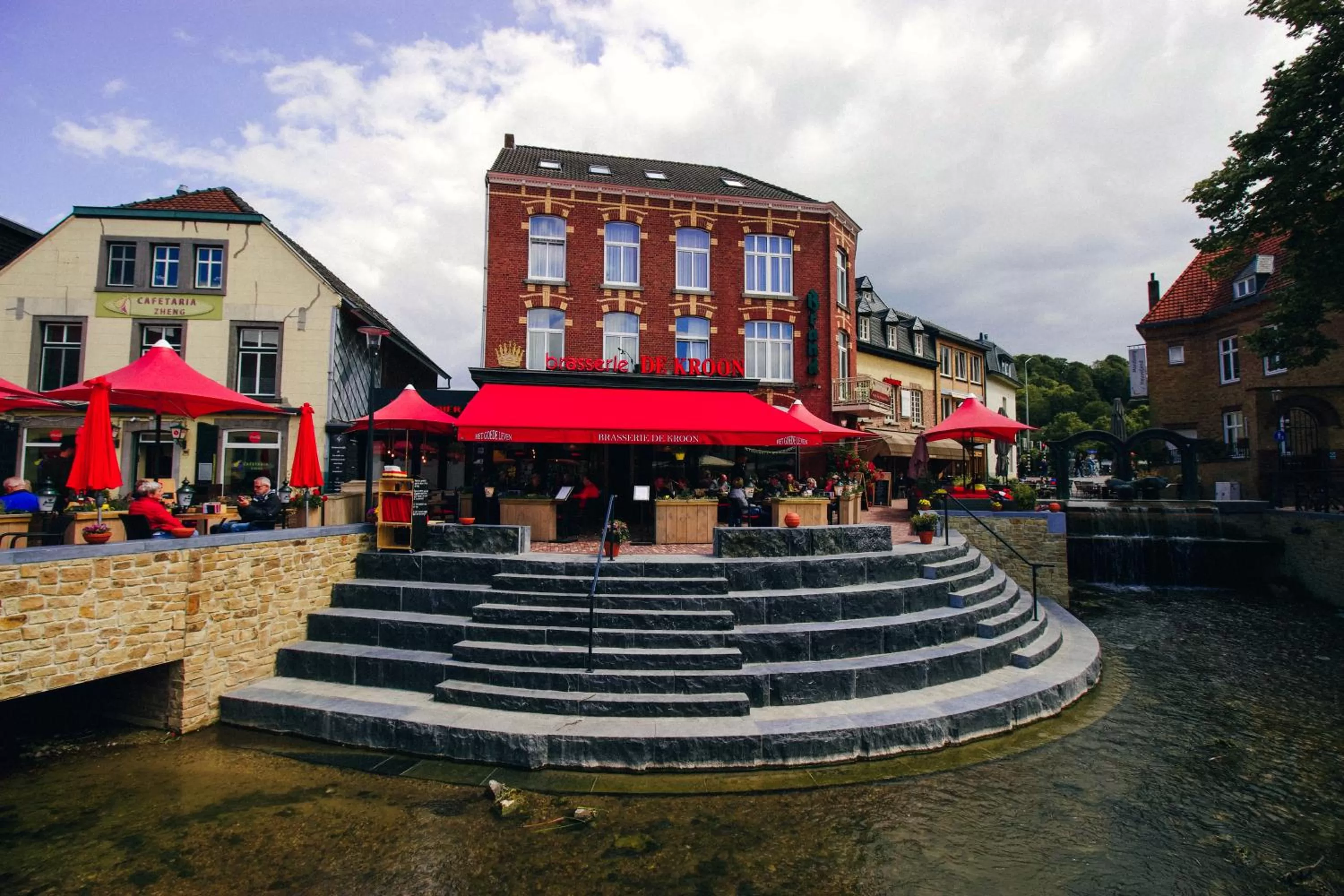 Balcony/Terrace, Property Building in Hotel Brasserie de Kroon