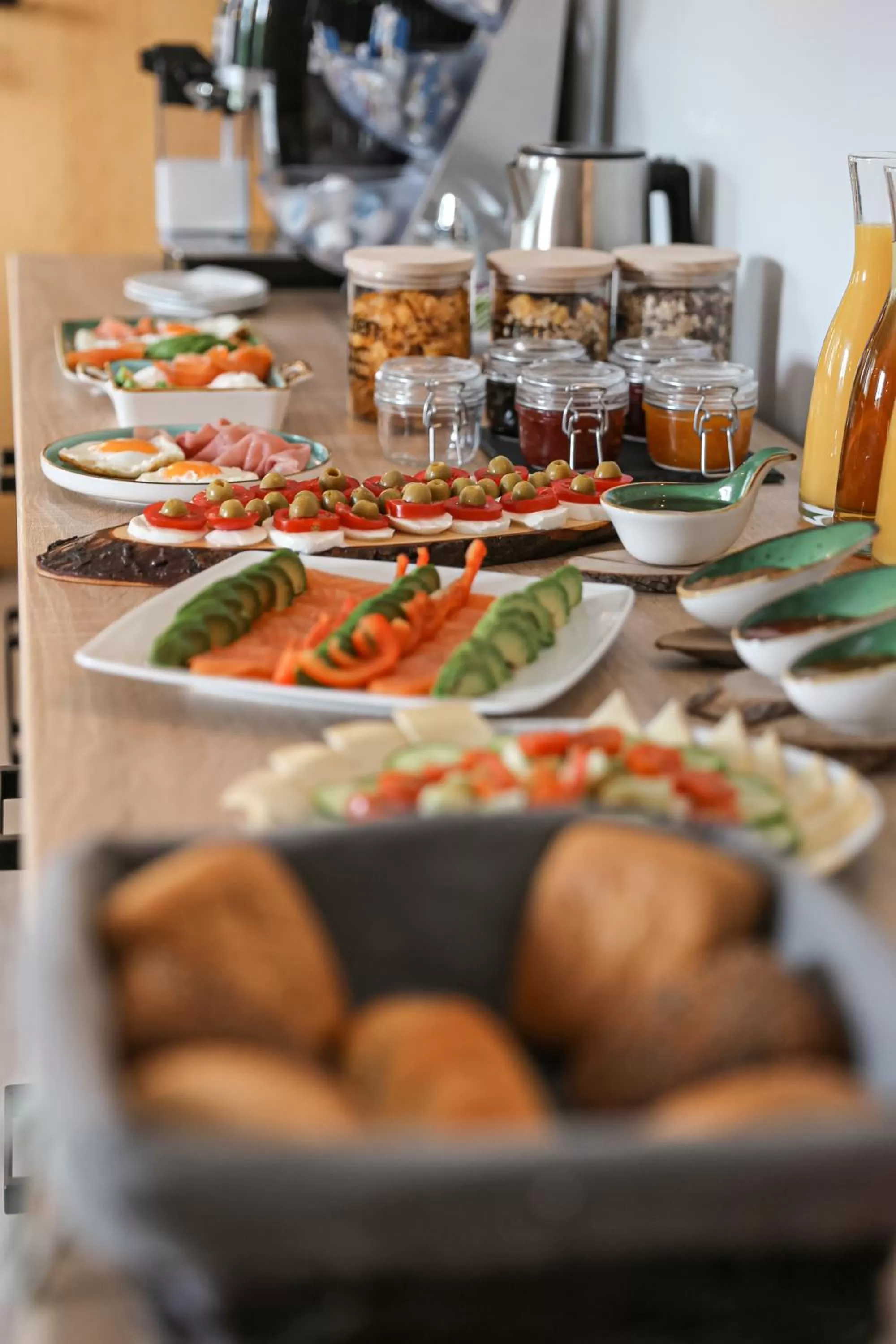 Food and drinks in Hotel Waldeslust