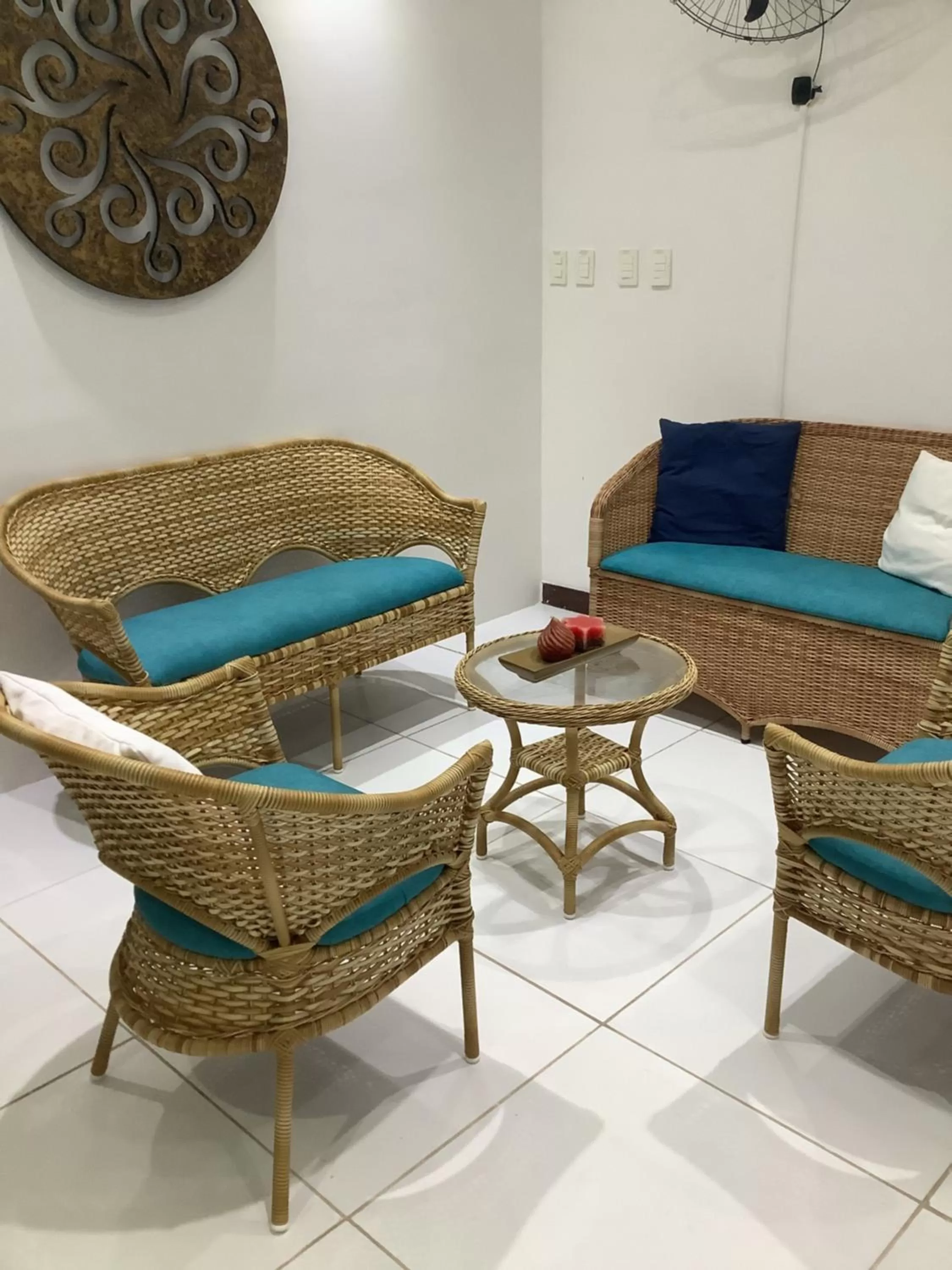 Living room in Pousada Villa Encantada LGBTQIAPlus