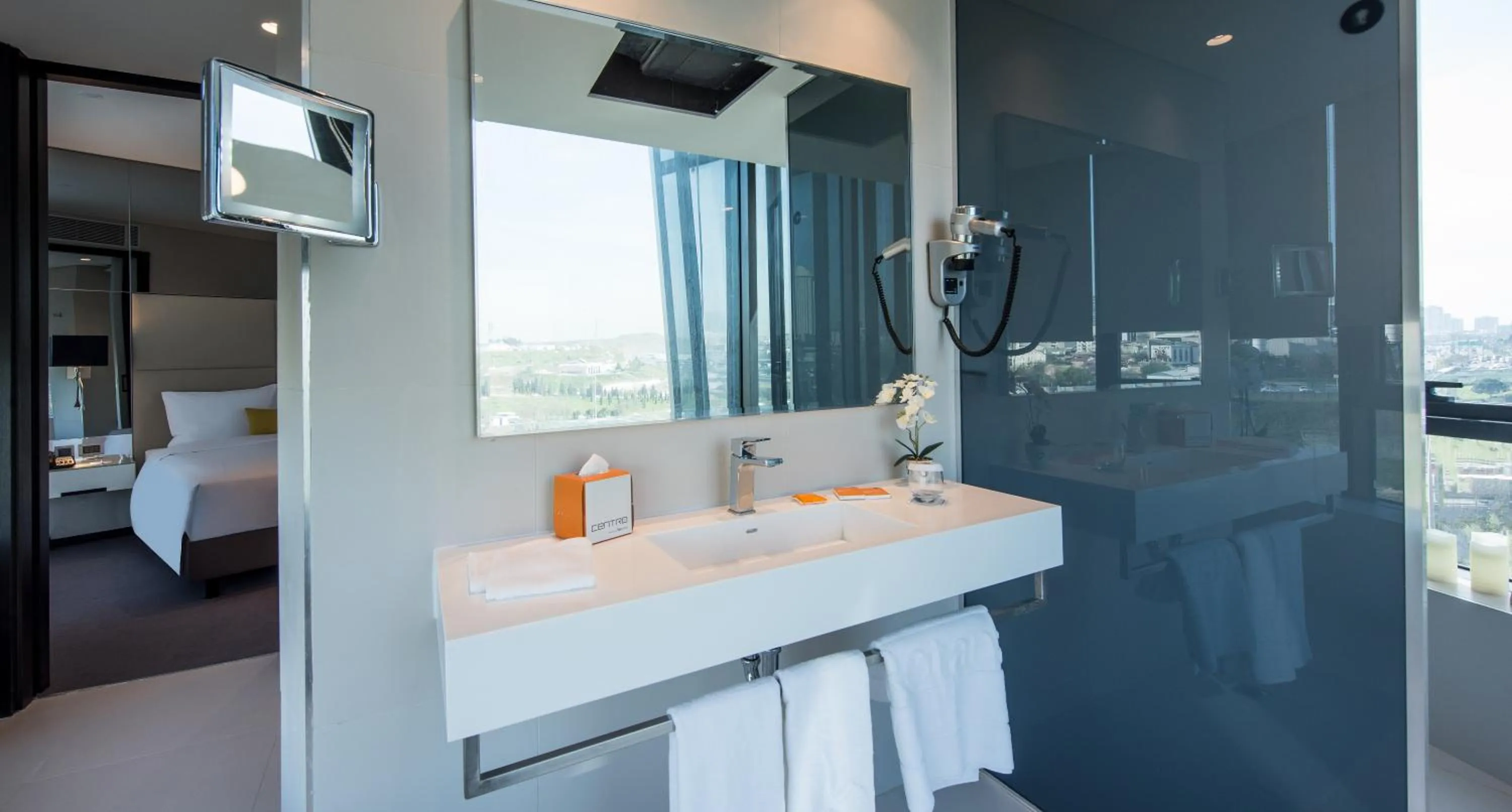 Bathroom in Centro Westside by Rotana