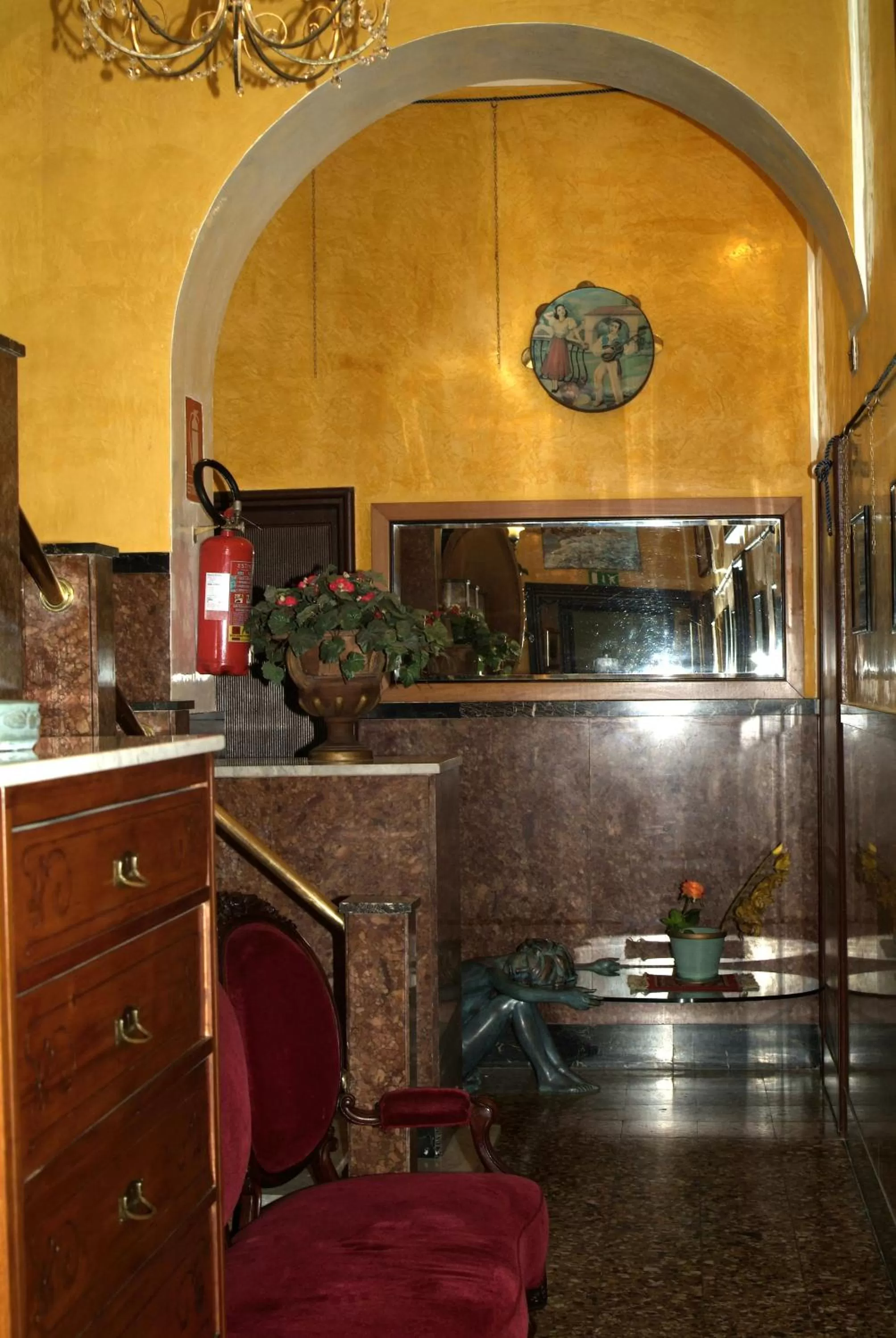 Decorative detail in Hotel Touring