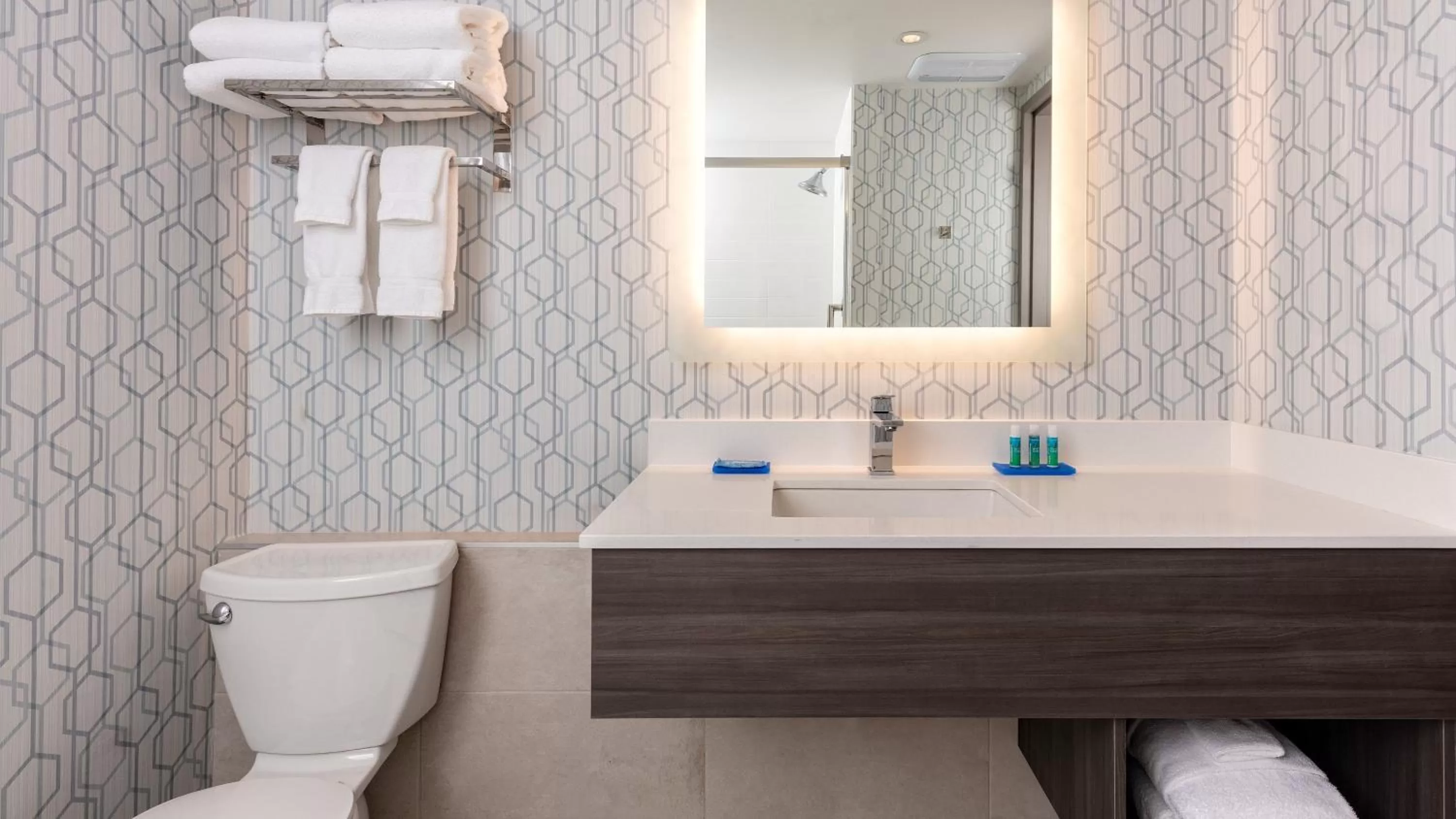 Bathroom in Holiday Inn Express Quebec City-Sainte Foy by IHG