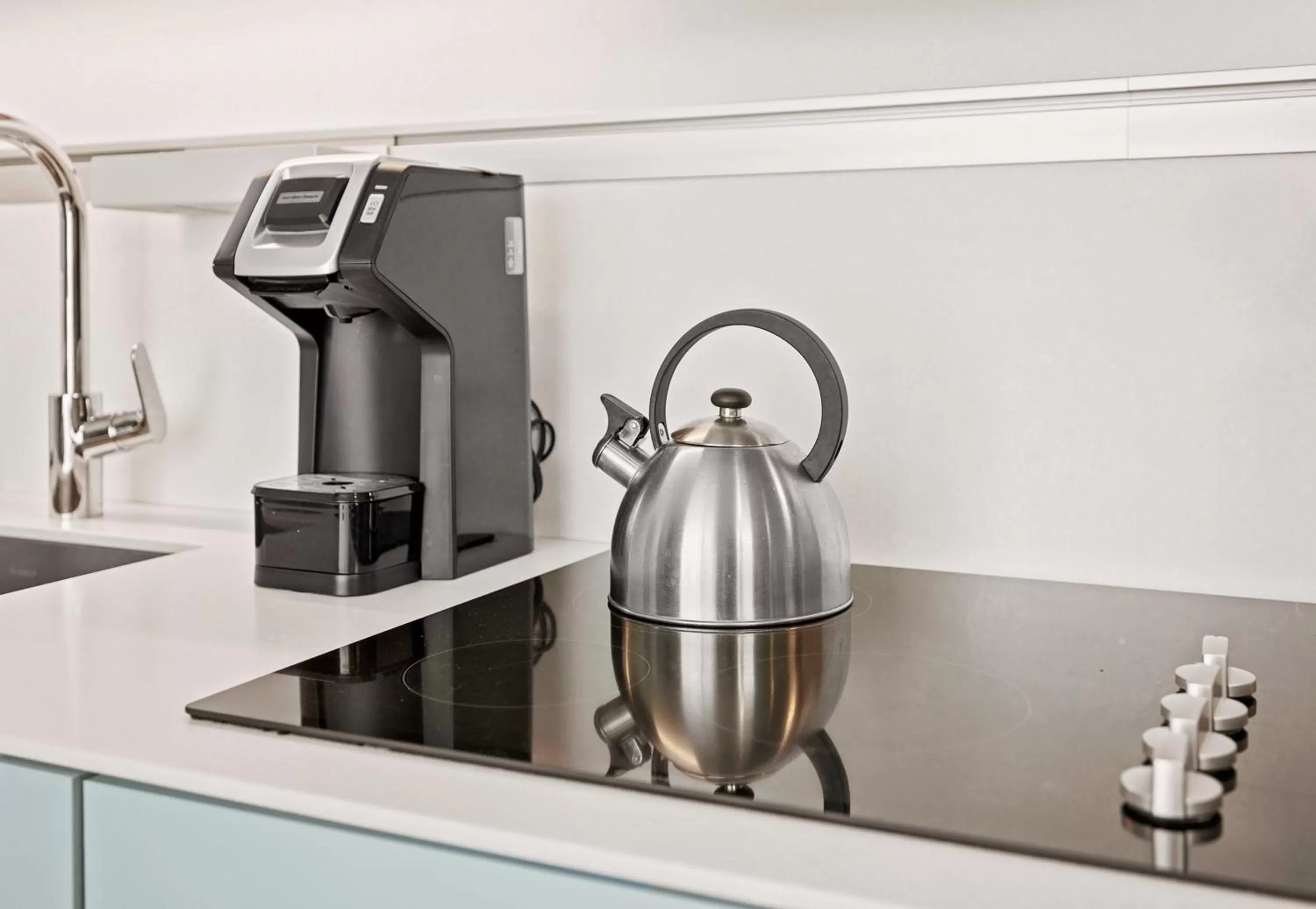 Kitchen or kitchenette in Harthall Hotel