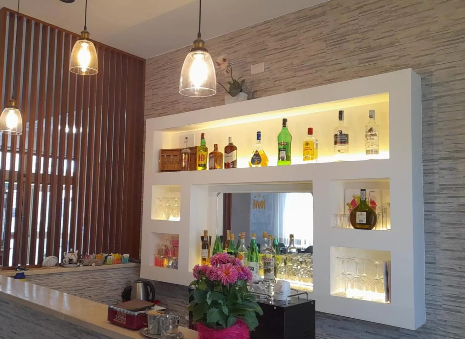 Lobby or reception in Hotel Marconi