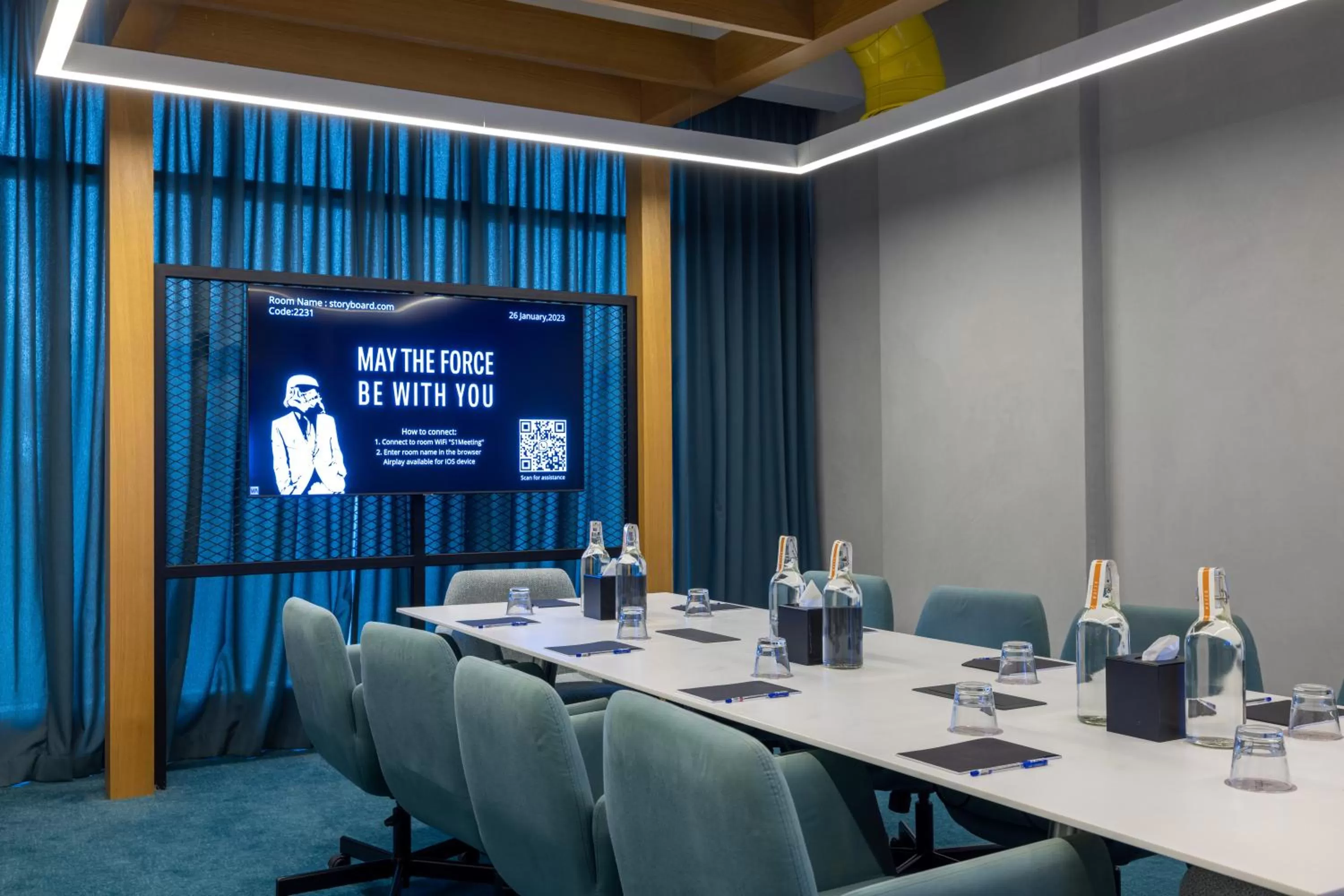 Meeting/conference room in Studio One Hotel