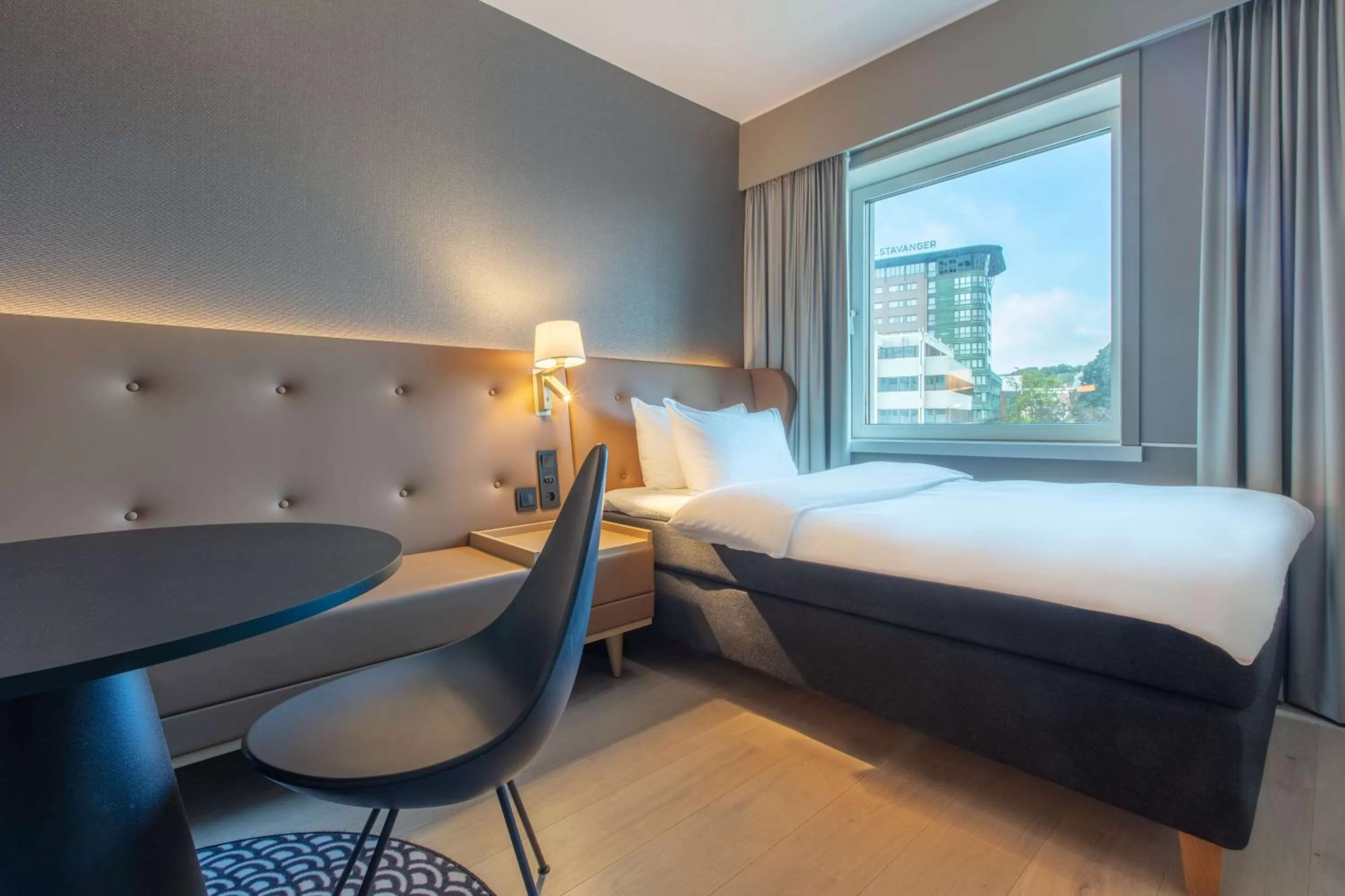 Photo of the whole room, Bed in Radisson Blu Atlantic Hotel, Stavanger