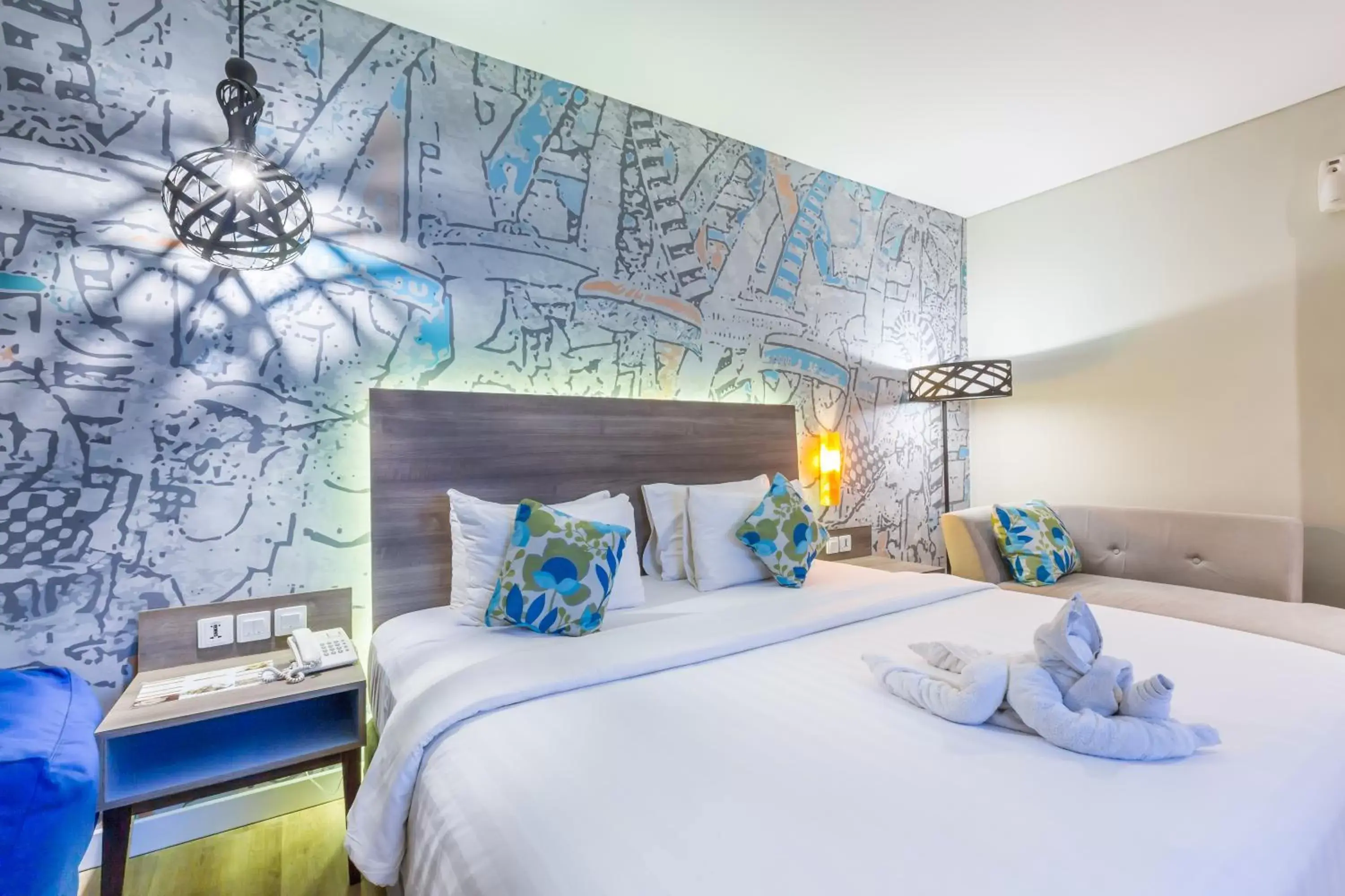 Executive King Room with Balcony in Wyndham Garden Kuta Beach Bali Executive King Room with Balcony in Wyndham Garden Kuta Beach Bali