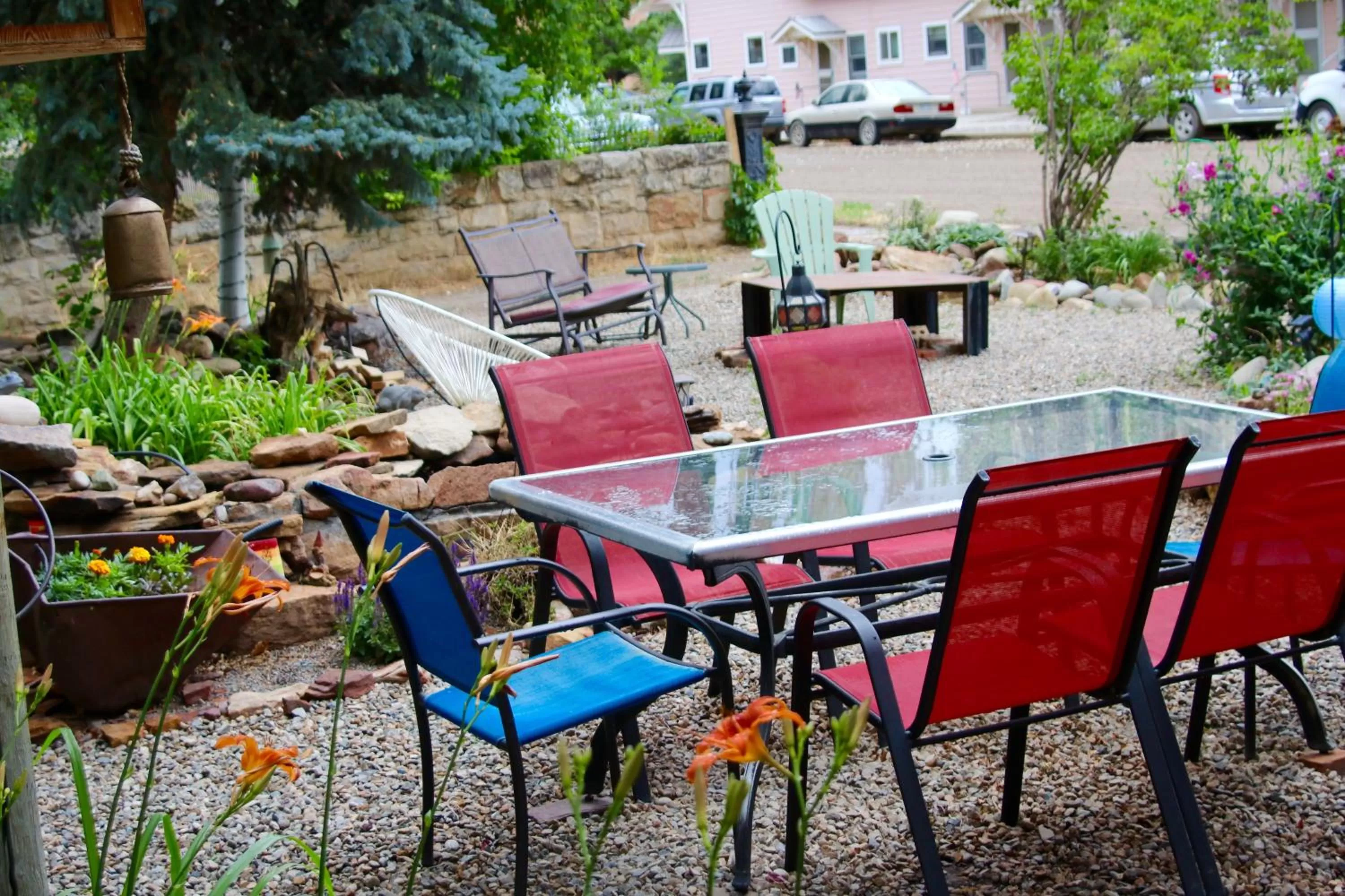 Patio in Mancos Inn