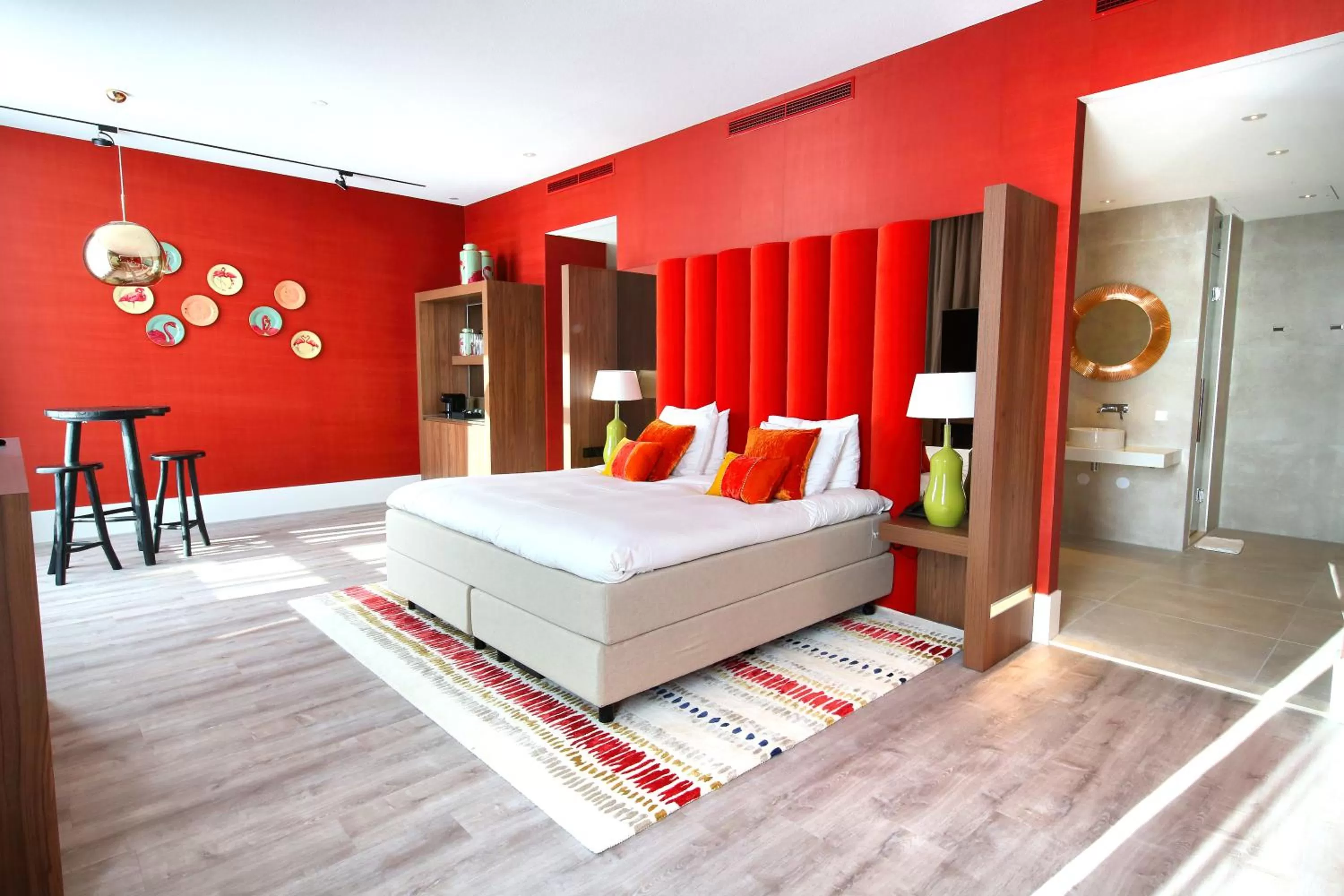 Bed in Van der Valk Hotel Den Haag