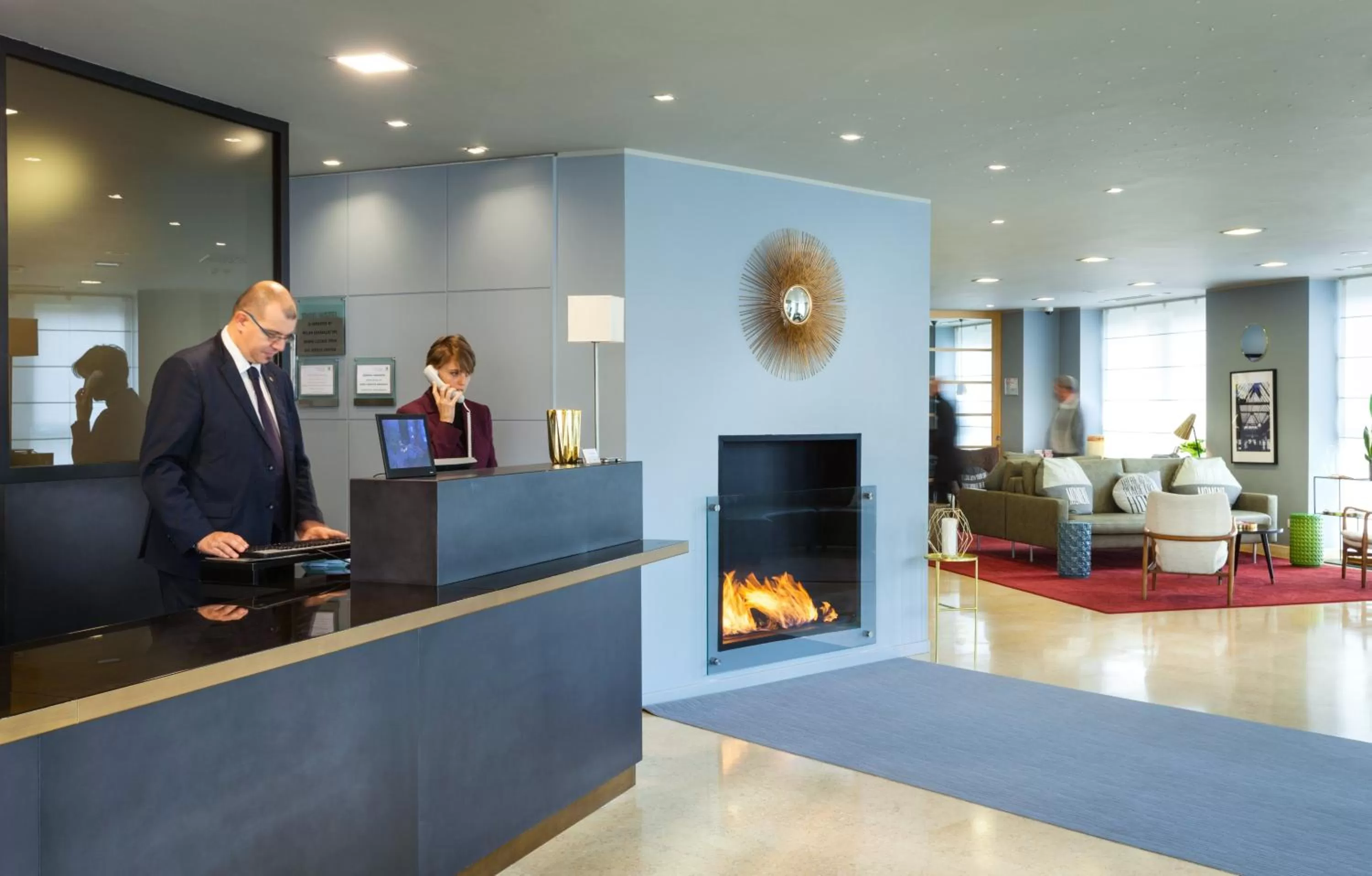 Lobby or reception in Holiday Inn Milan Garibaldi Station by IHG