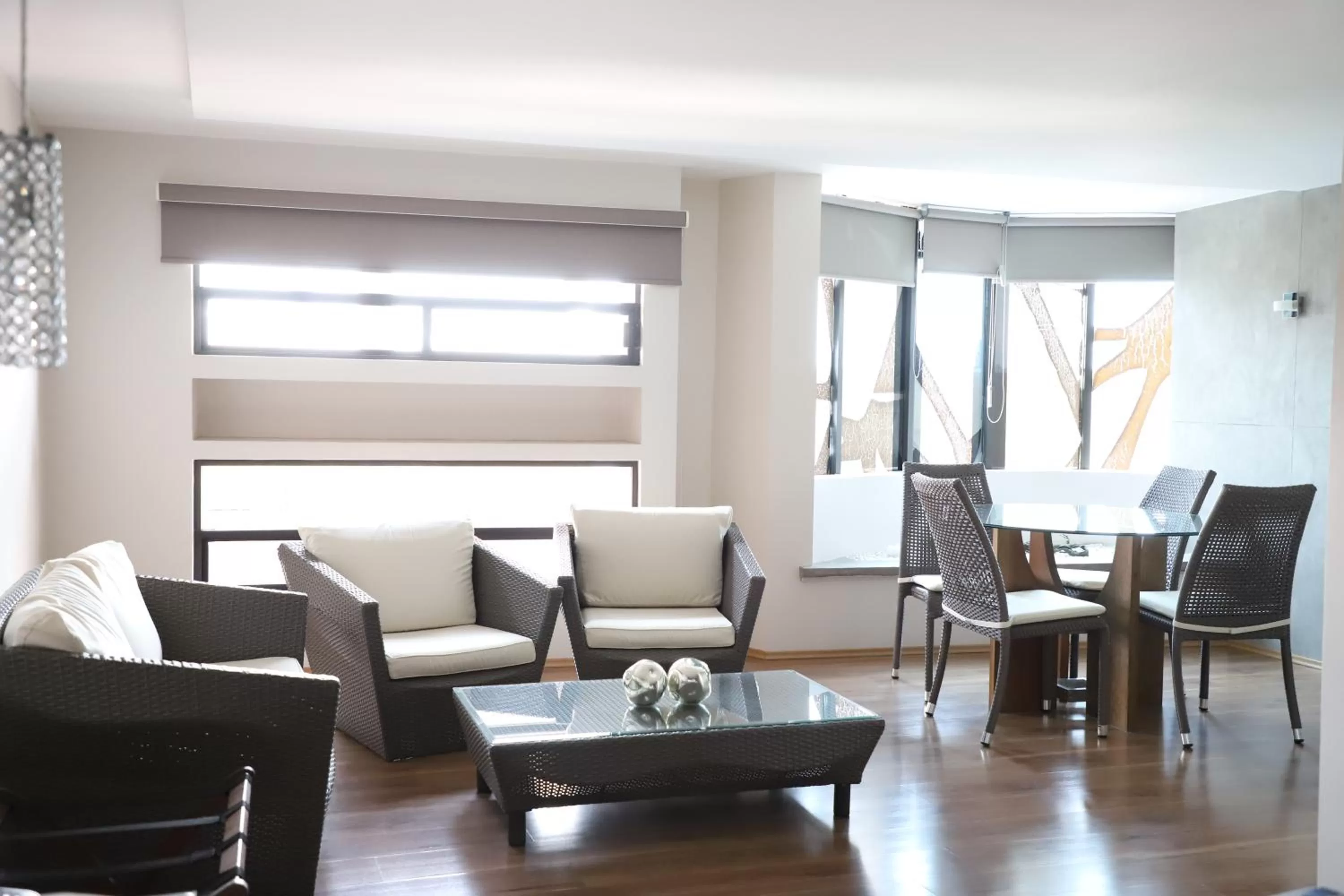 Seating area in Hotel Posada Tulancingo