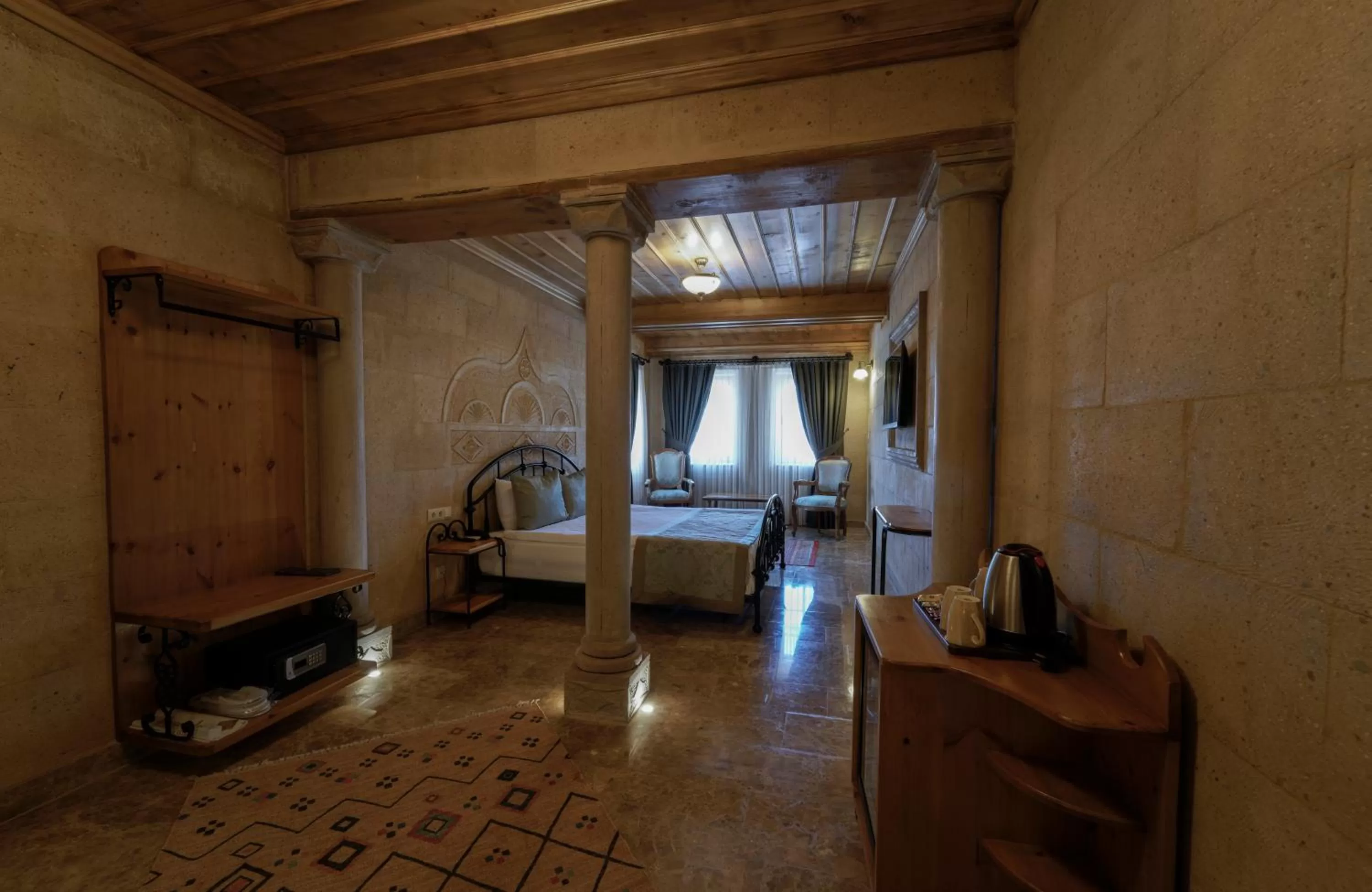 Bed in Cratus Stone Palace