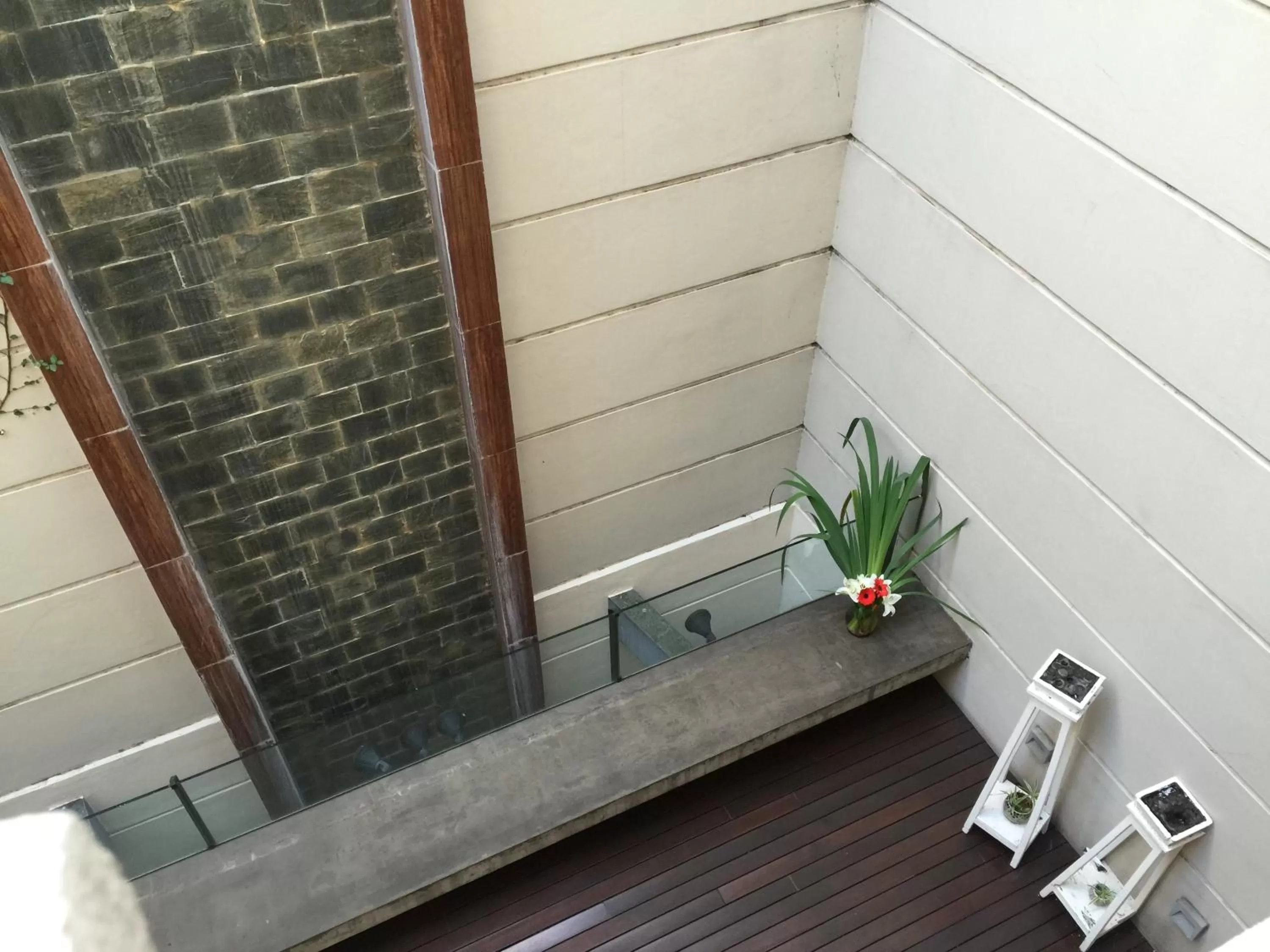 Garden view in Purobaires Hotel Boutique