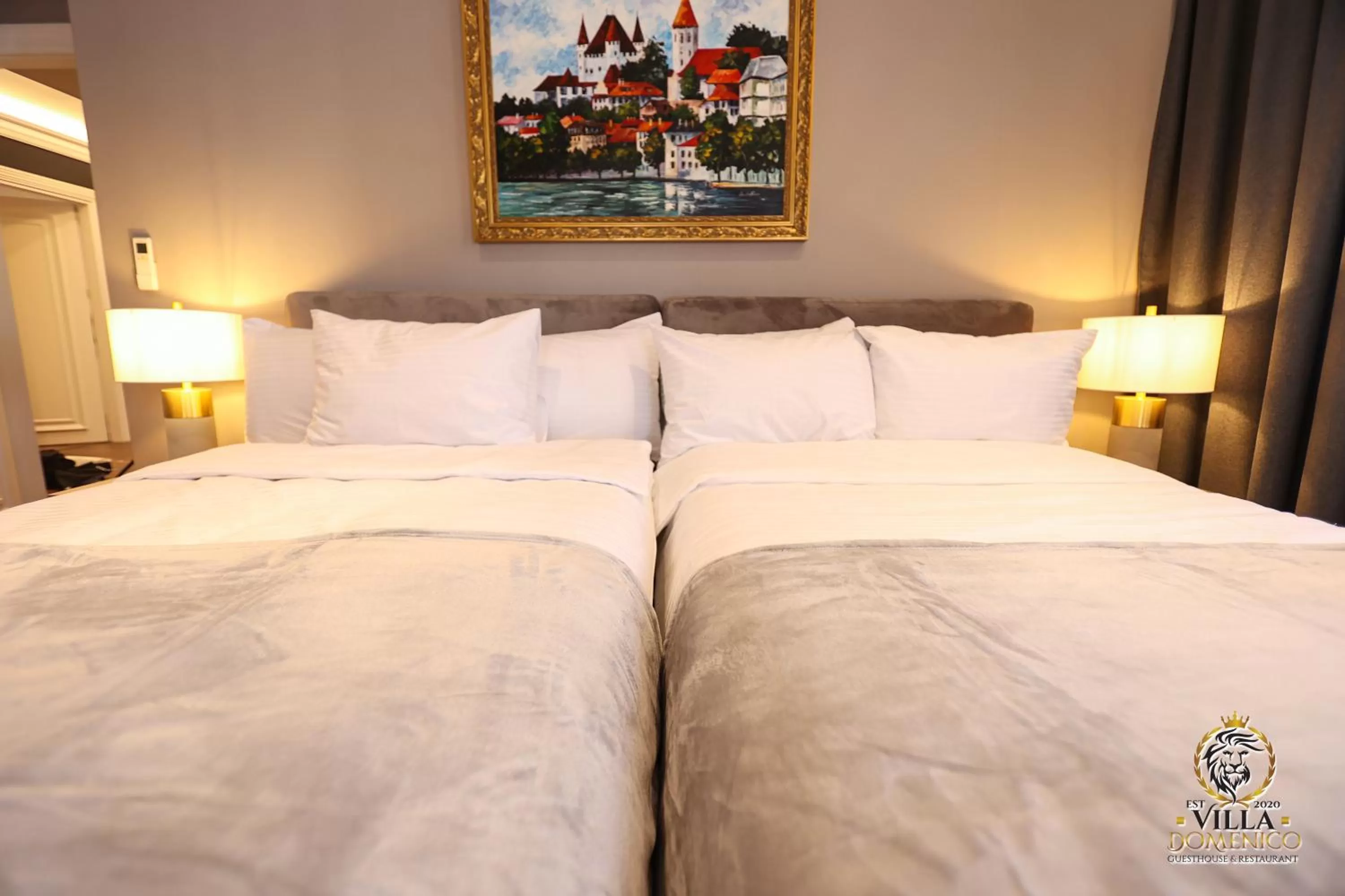 Bed in Villa Domenico Korce