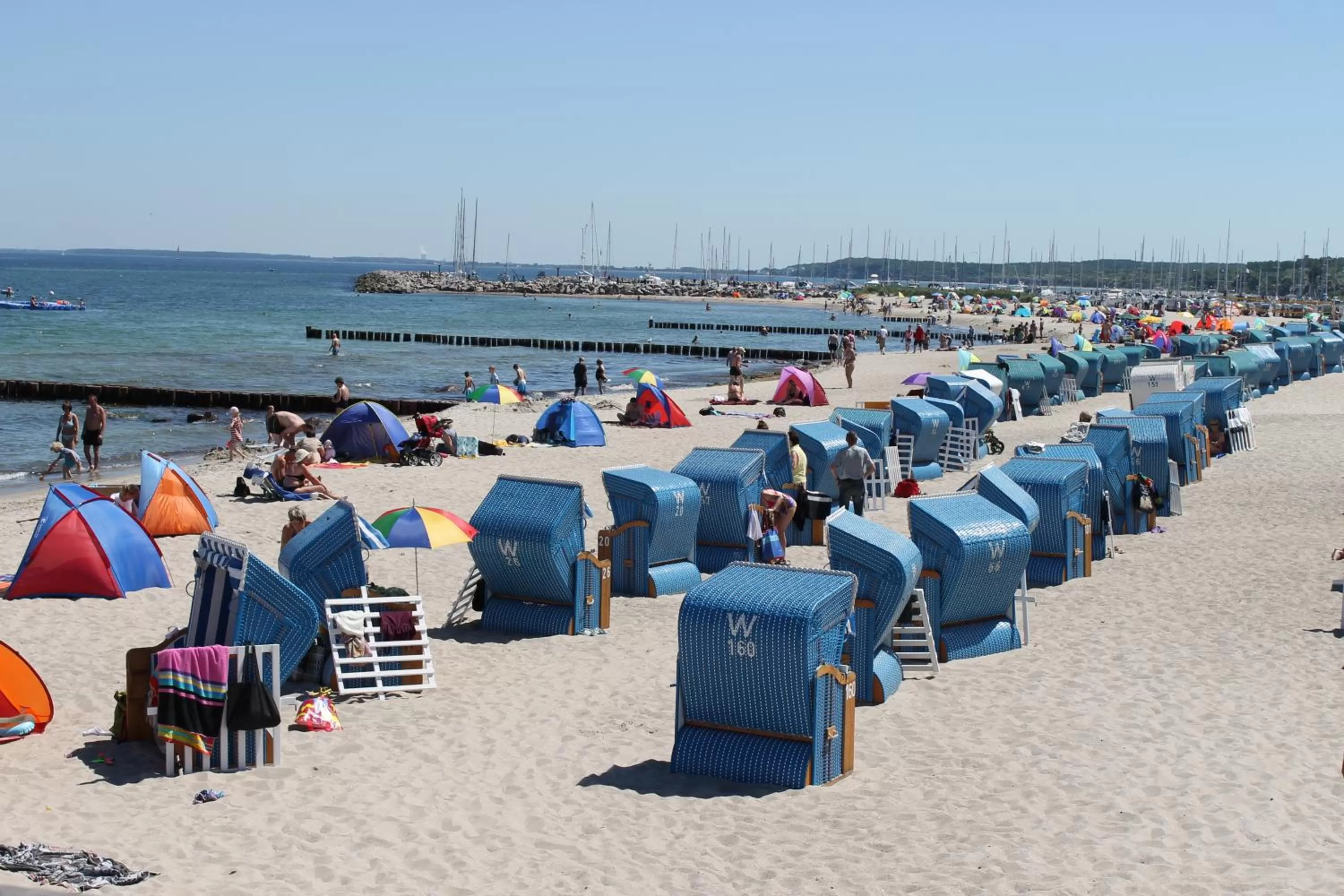 Beach in Yachthafenresidenz