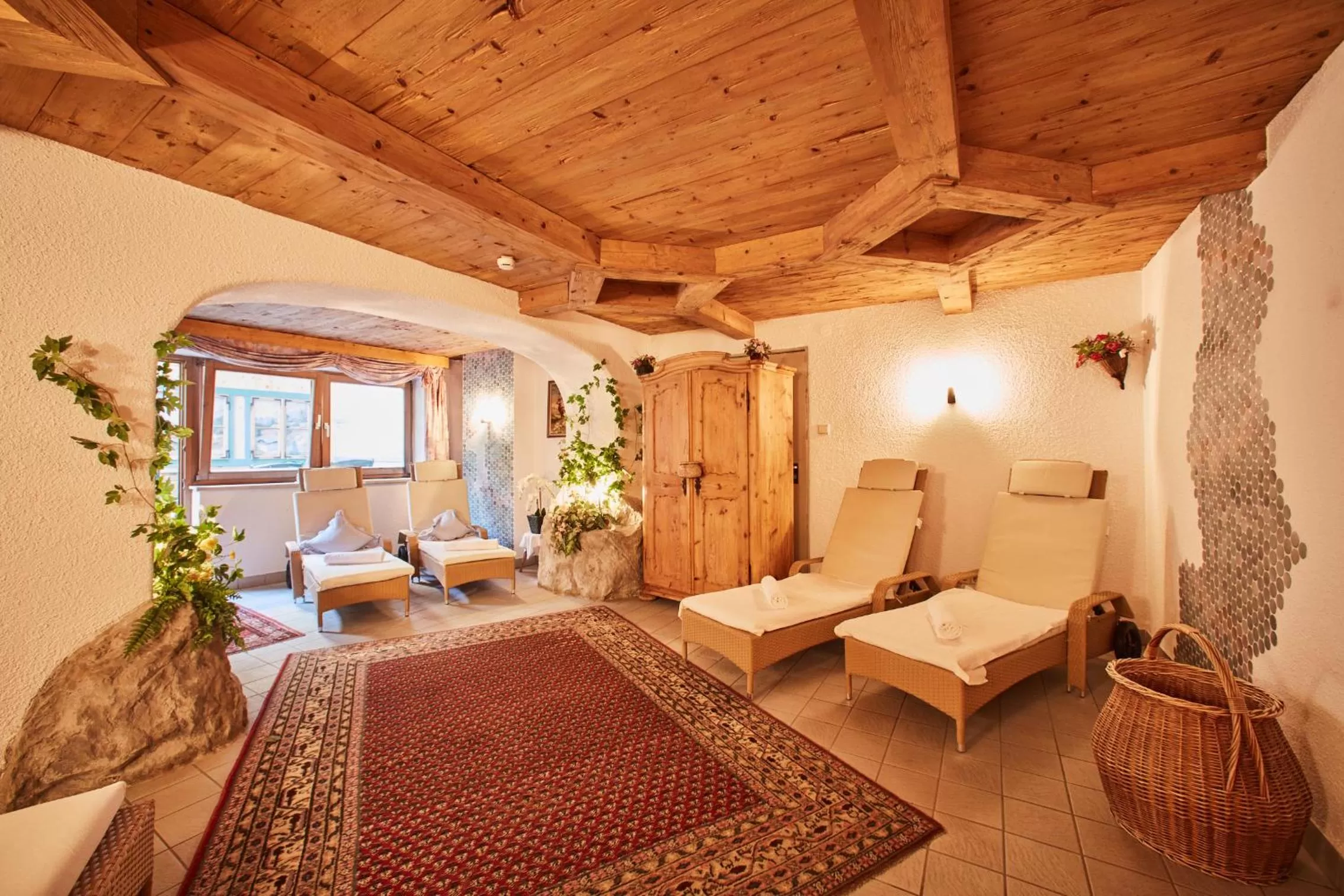 Spa and wellness centre/facilities in Hotel Brennerspitz