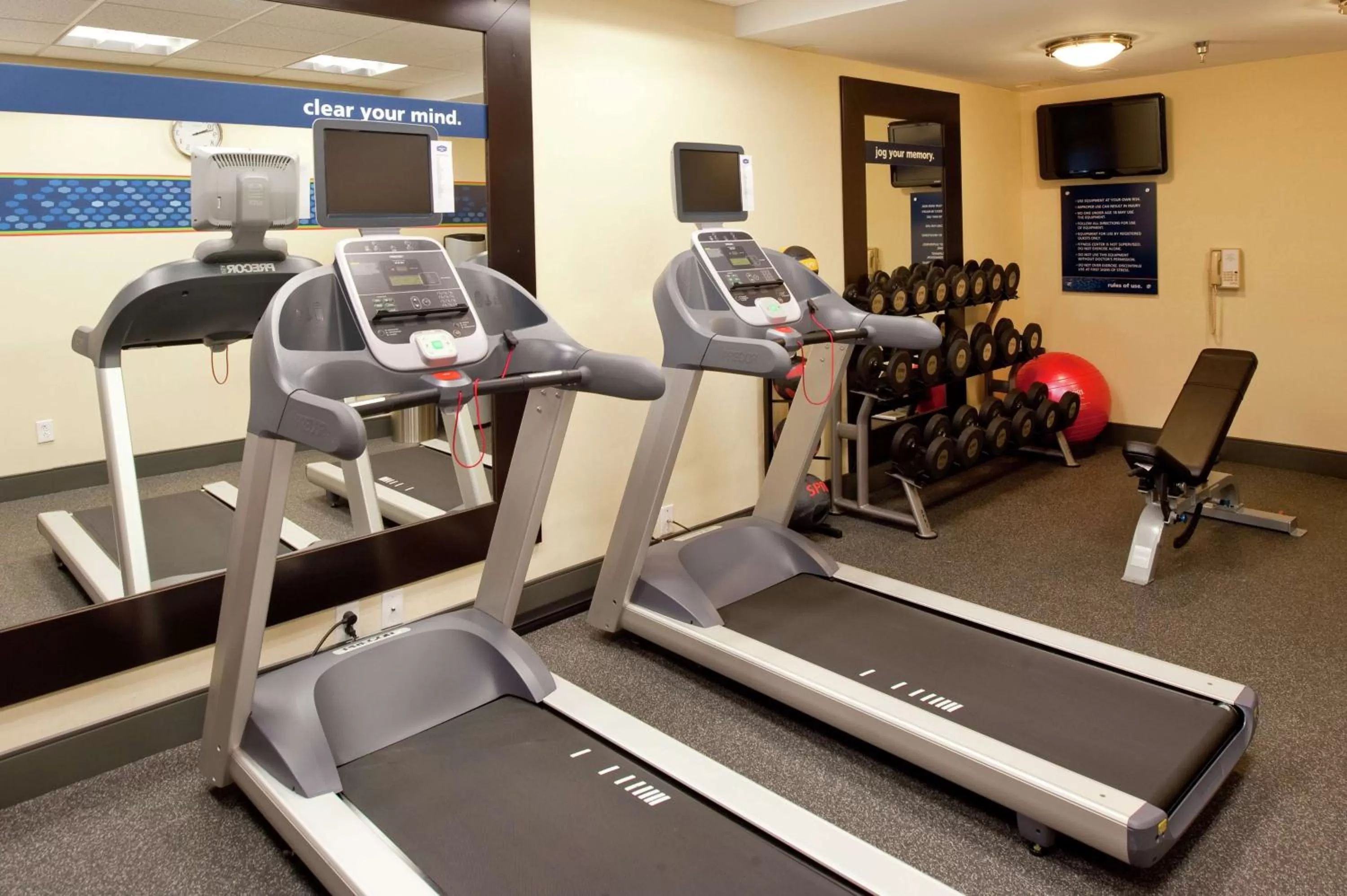 Fitness centre/facilities in Hampton Inn Nashville/Brentwood-I-65S