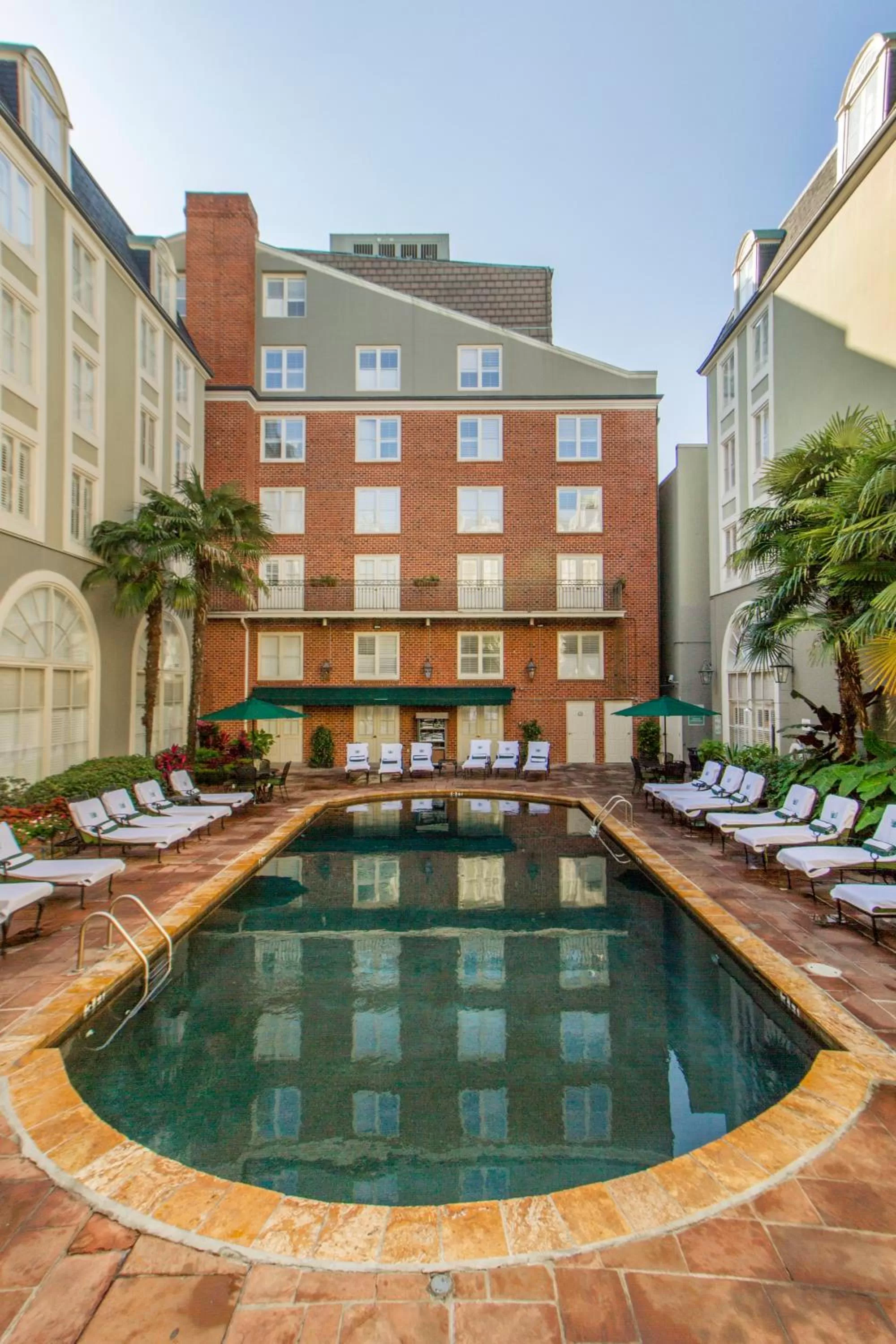 Swimming pool in Bourbon Orleans Hotel