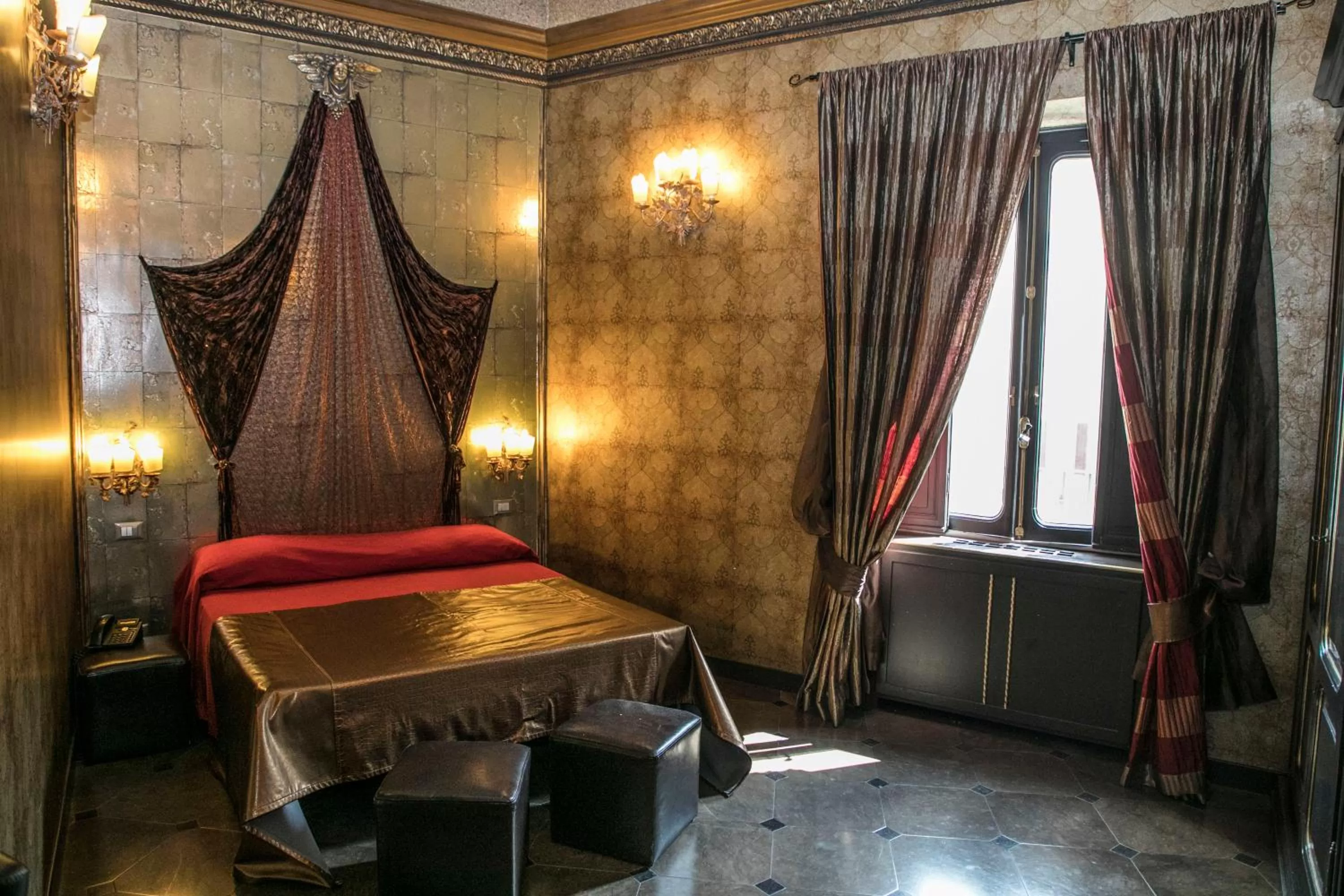 Bedroom, Bed in Antica Dimora Delle Cinque Lune