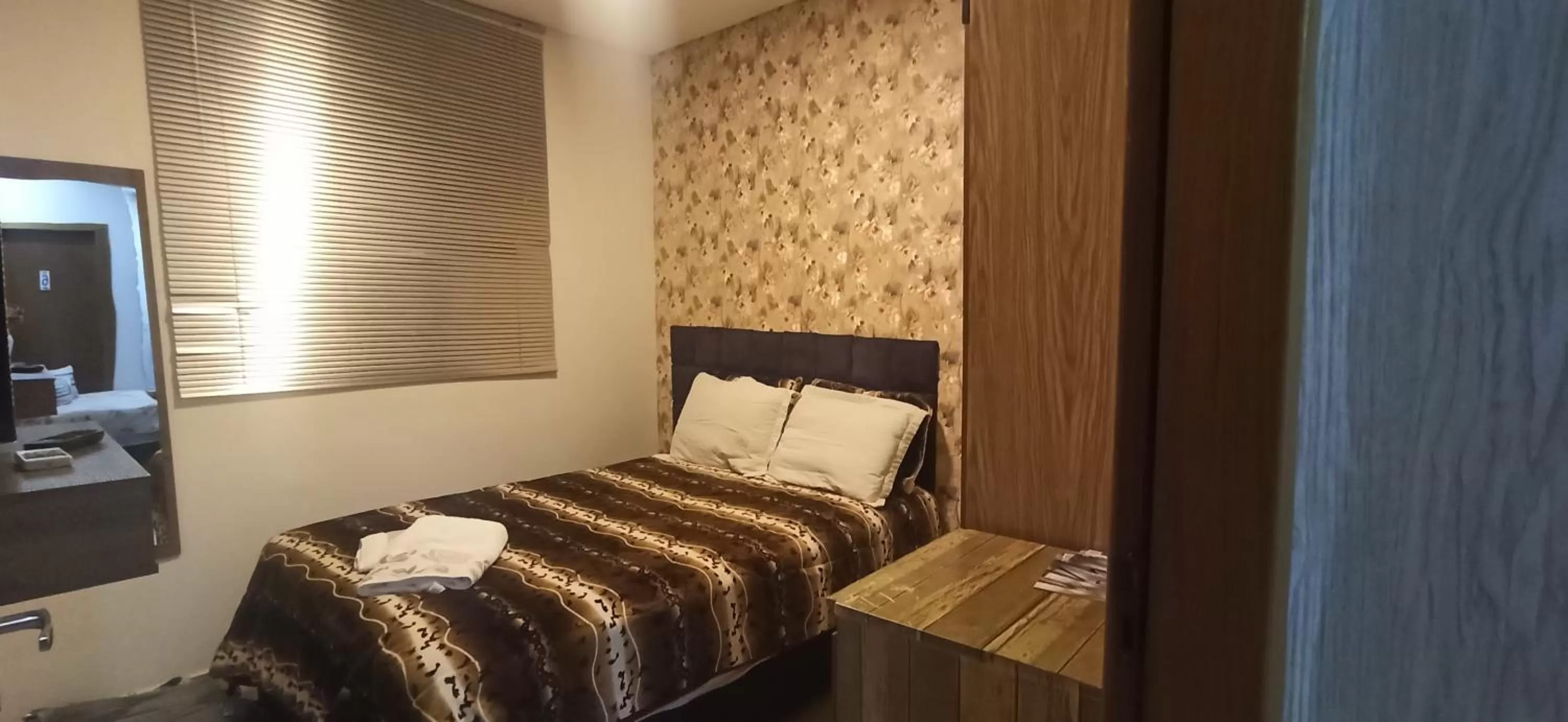 Bed in Pousada Bom Sono