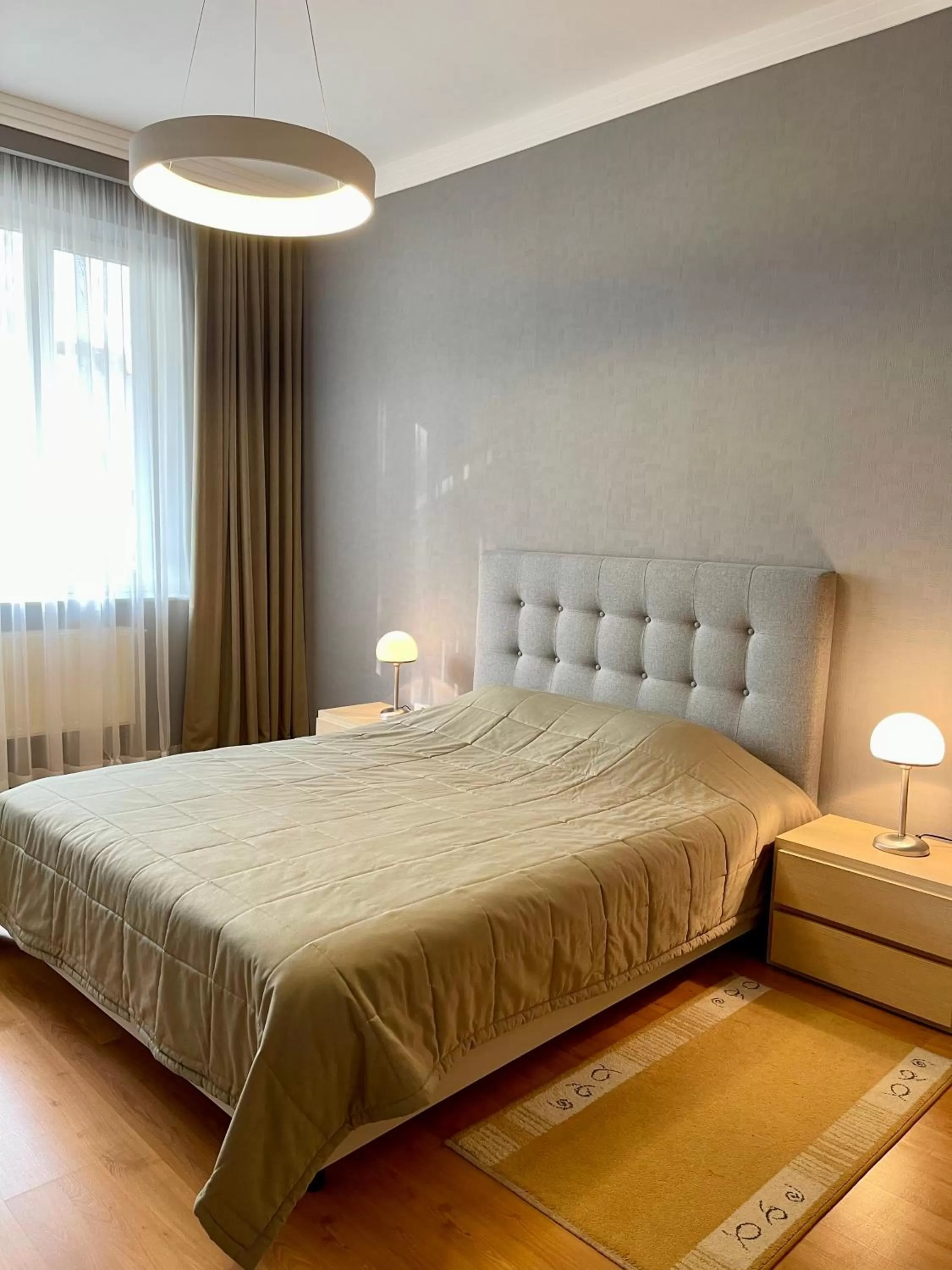 Bed in Arcada Apartments