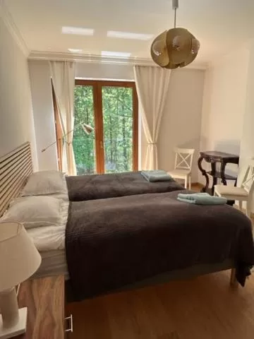 Bed in Leśna Residence & SPA