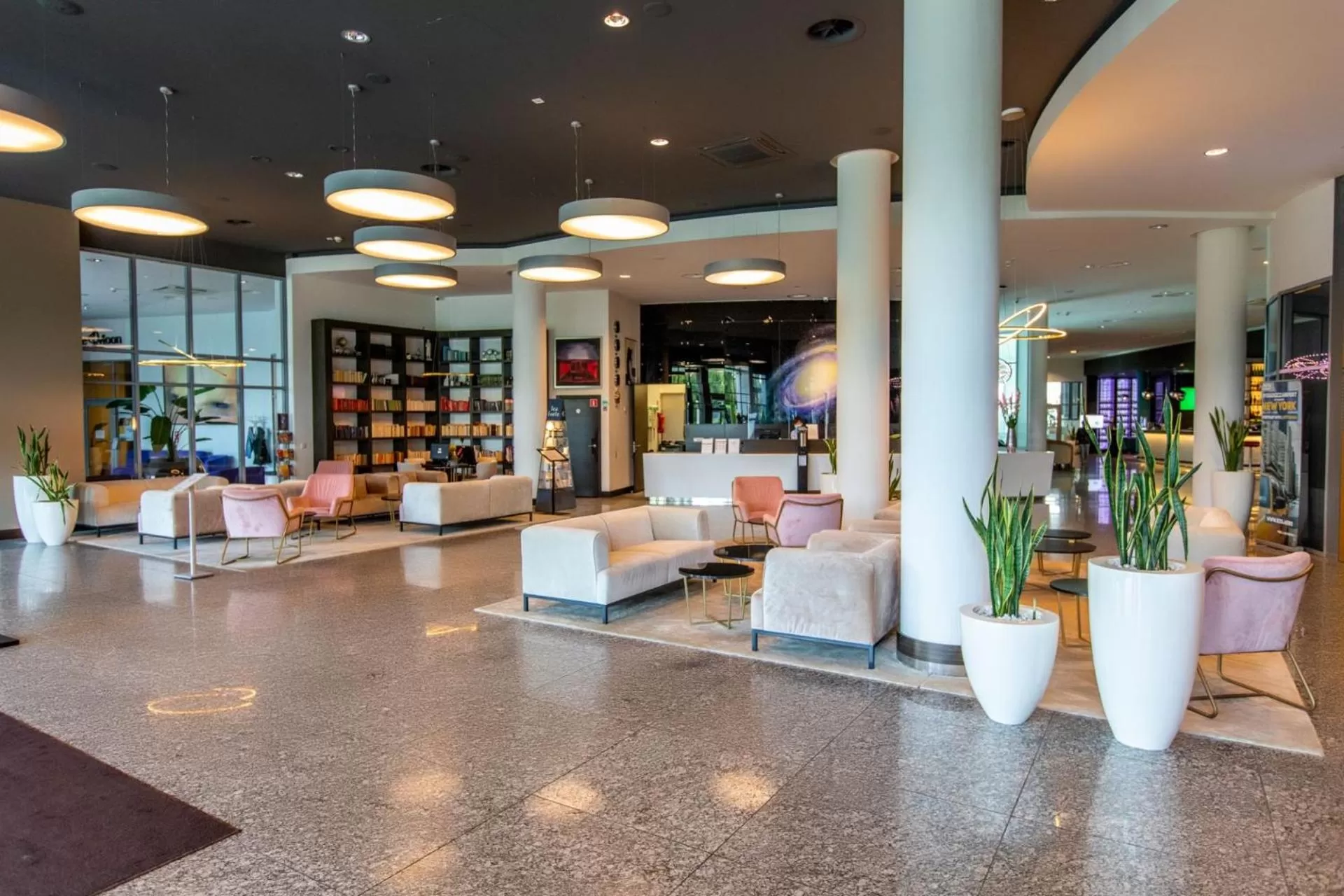 Lobby or reception in Copernicus Toruń Hotel
