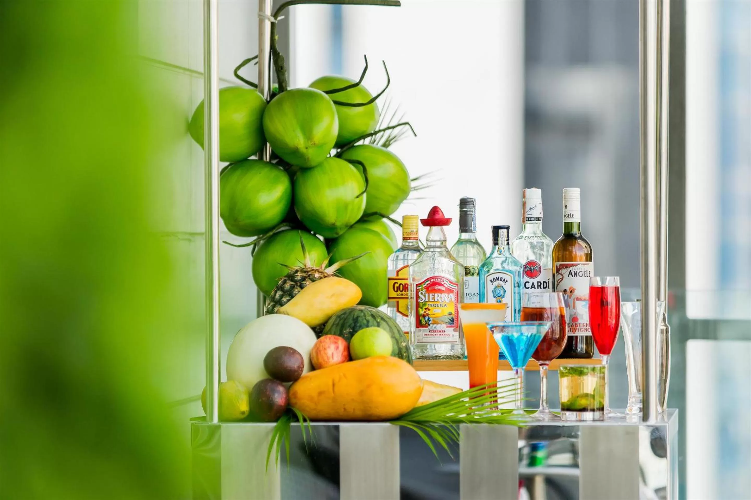 Alcoholic drinks in Akara Hotel