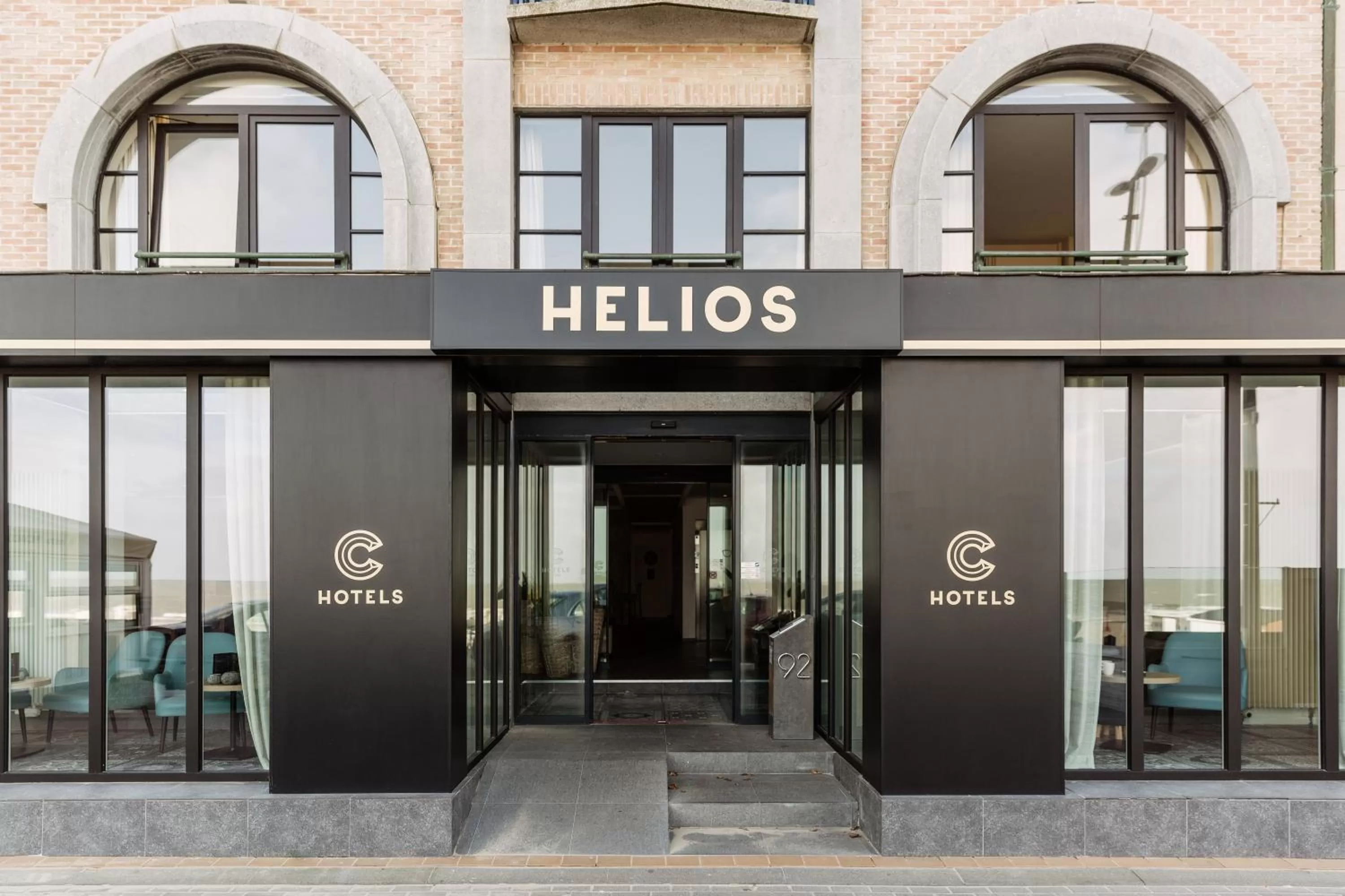 Facade/entrance in Beach Hotel Helios by CW Hotel Collection