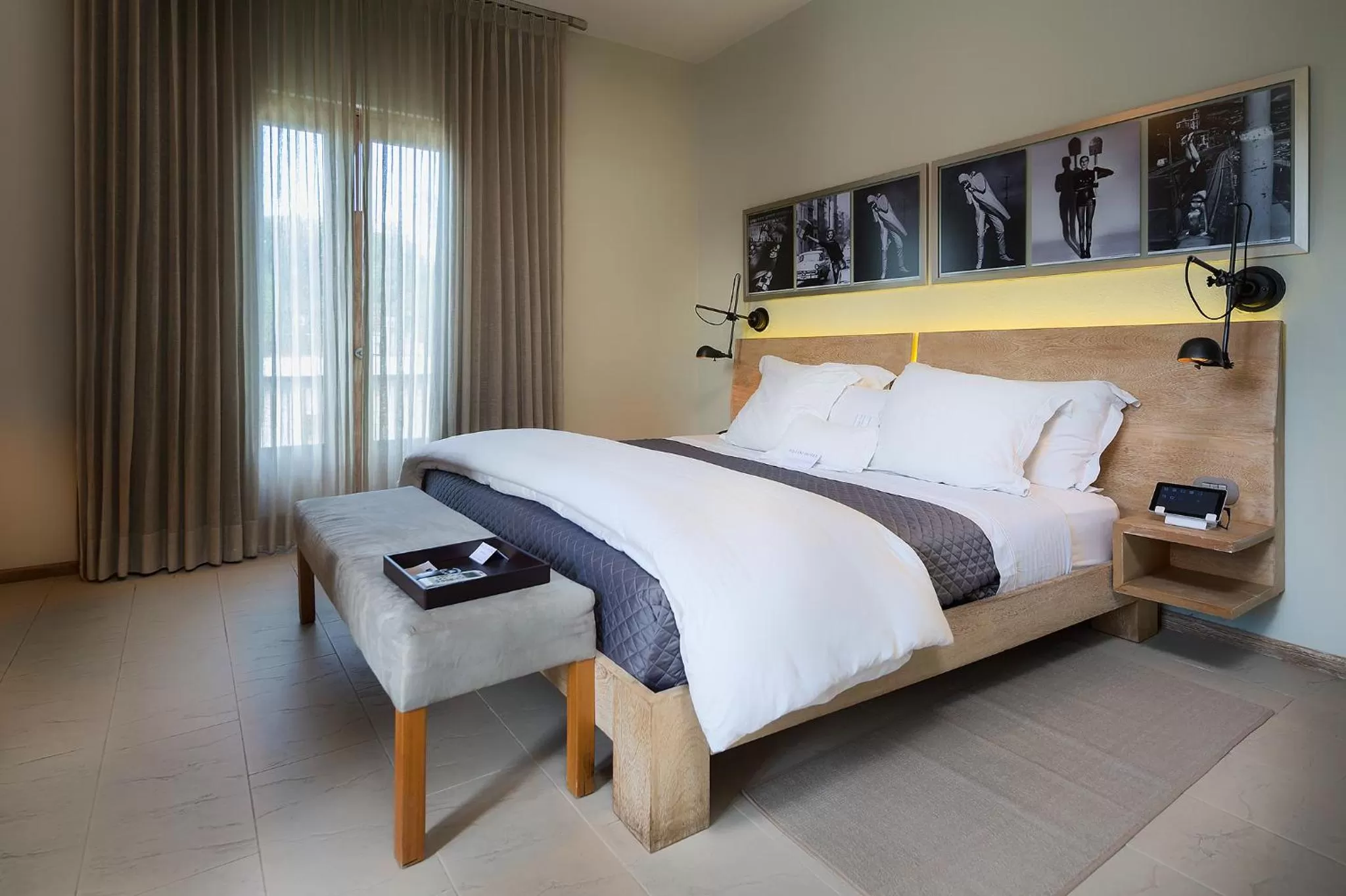 Bedroom, Bed in Billini Hotel, Historic Luxury