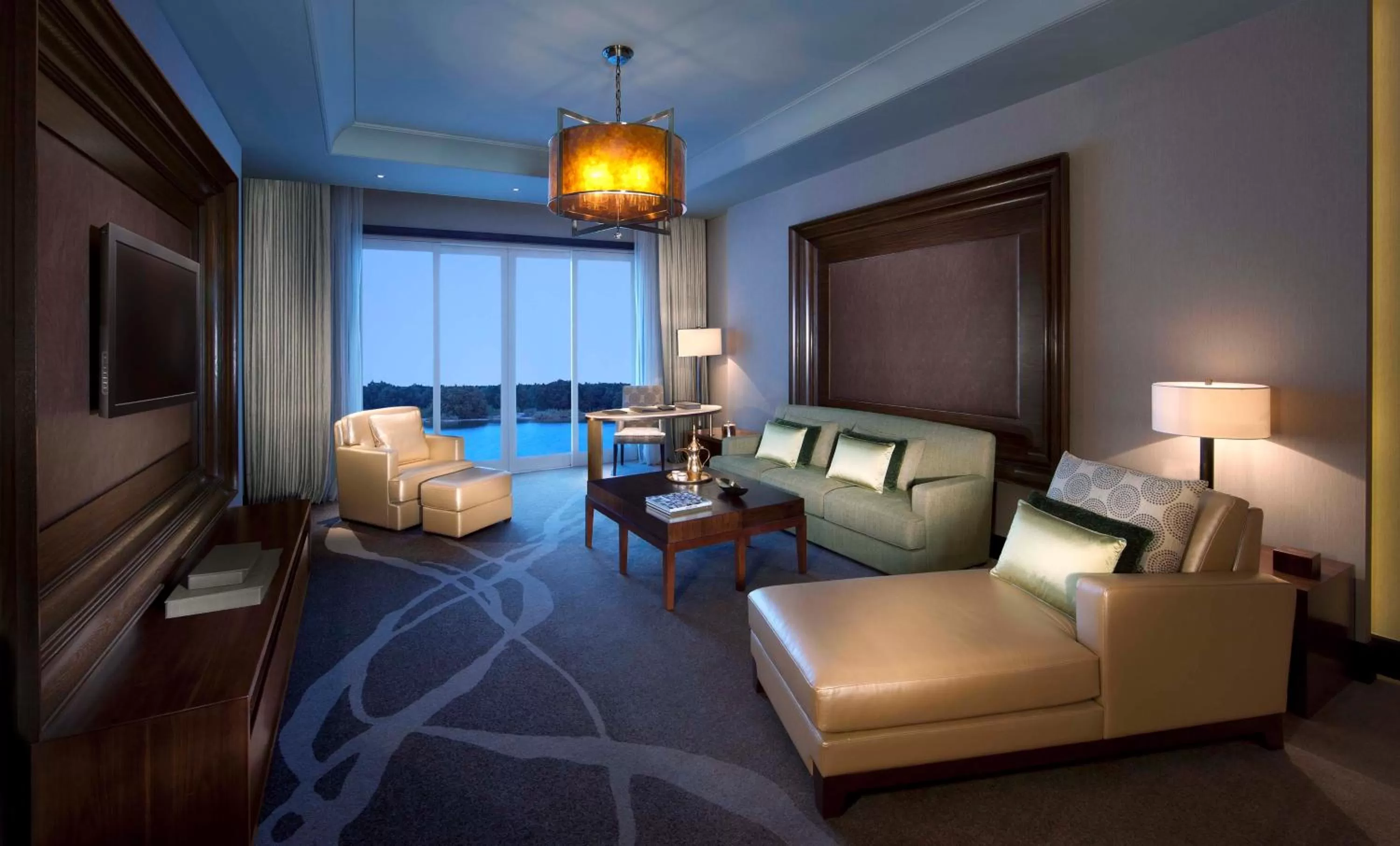 View (from property/room), Seating Area in Anantara Eastern Mangroves Abu Dhabi