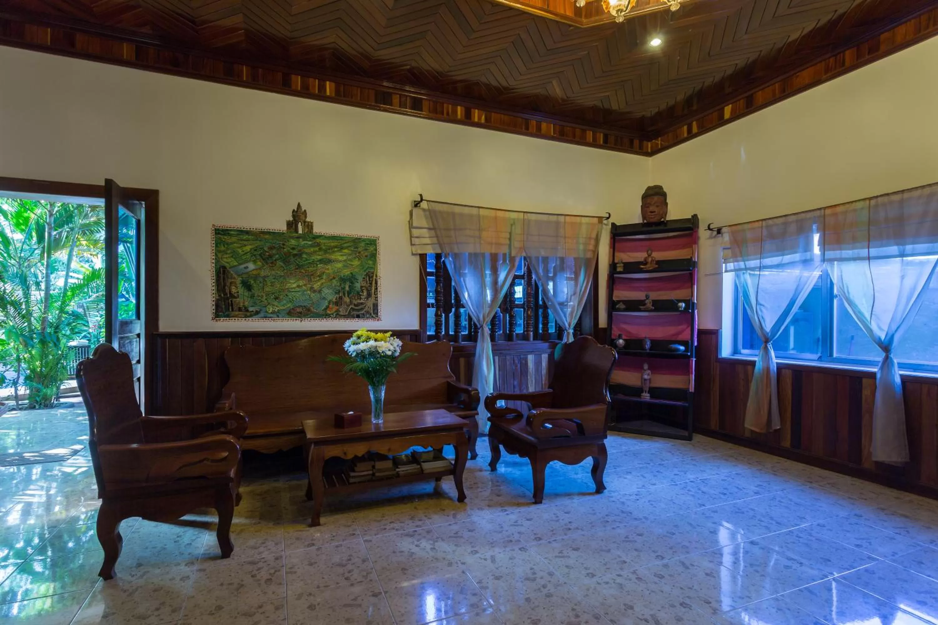 Lobby or reception in Le Tigre Villa
