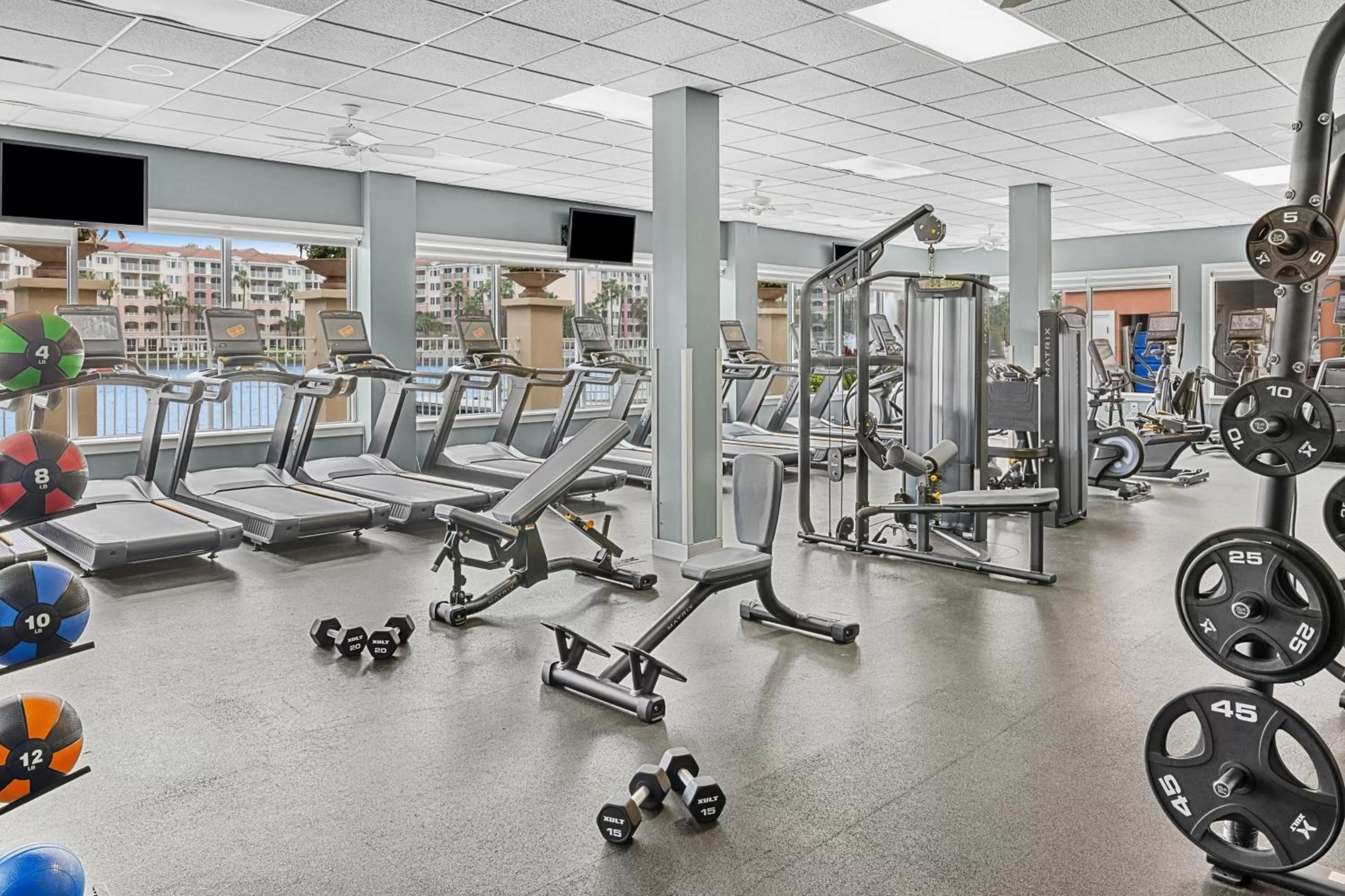 Fitness centre/facilities in Marriott's Grande Vista
