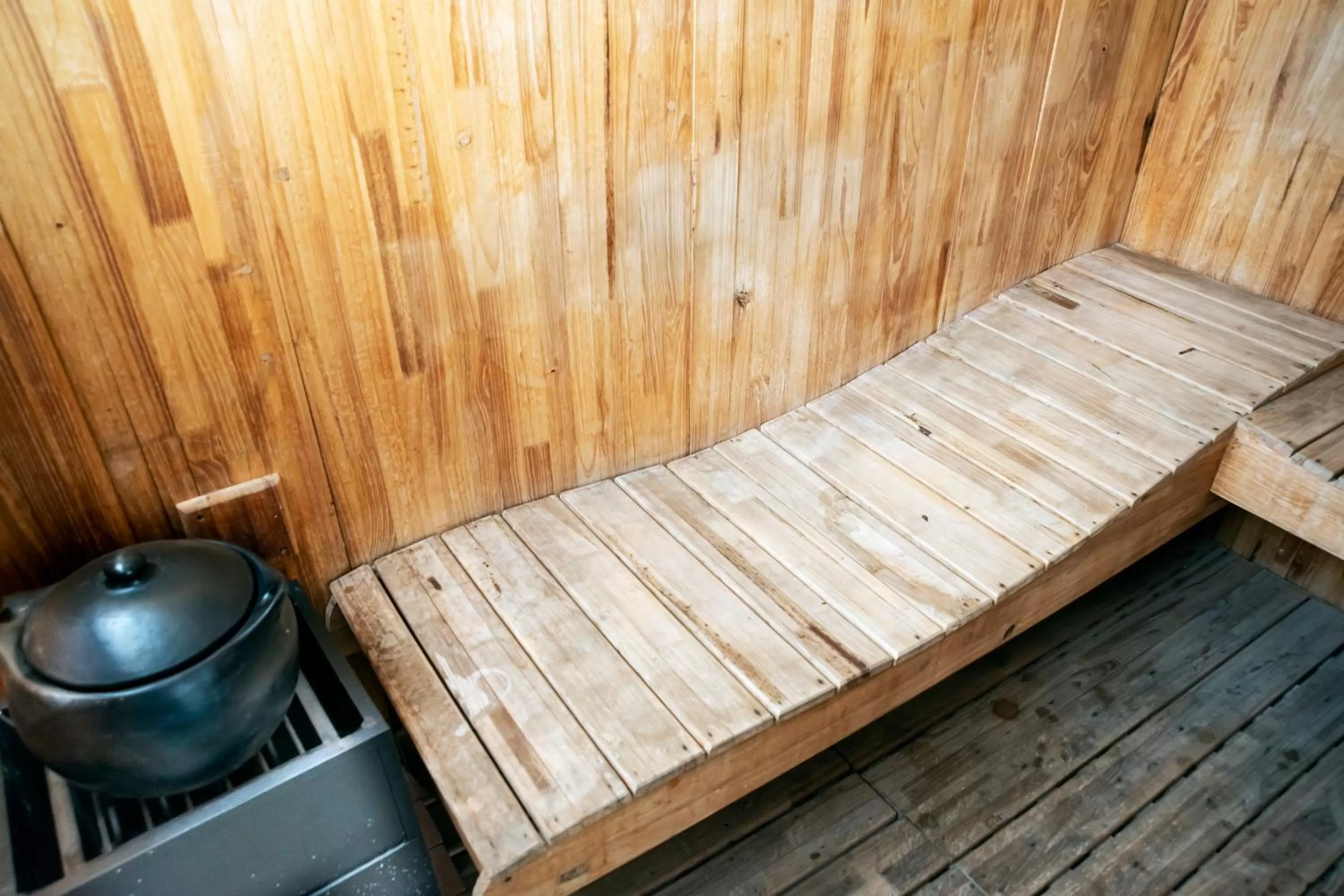 Sauna in Hotel City Bog Expo Museo