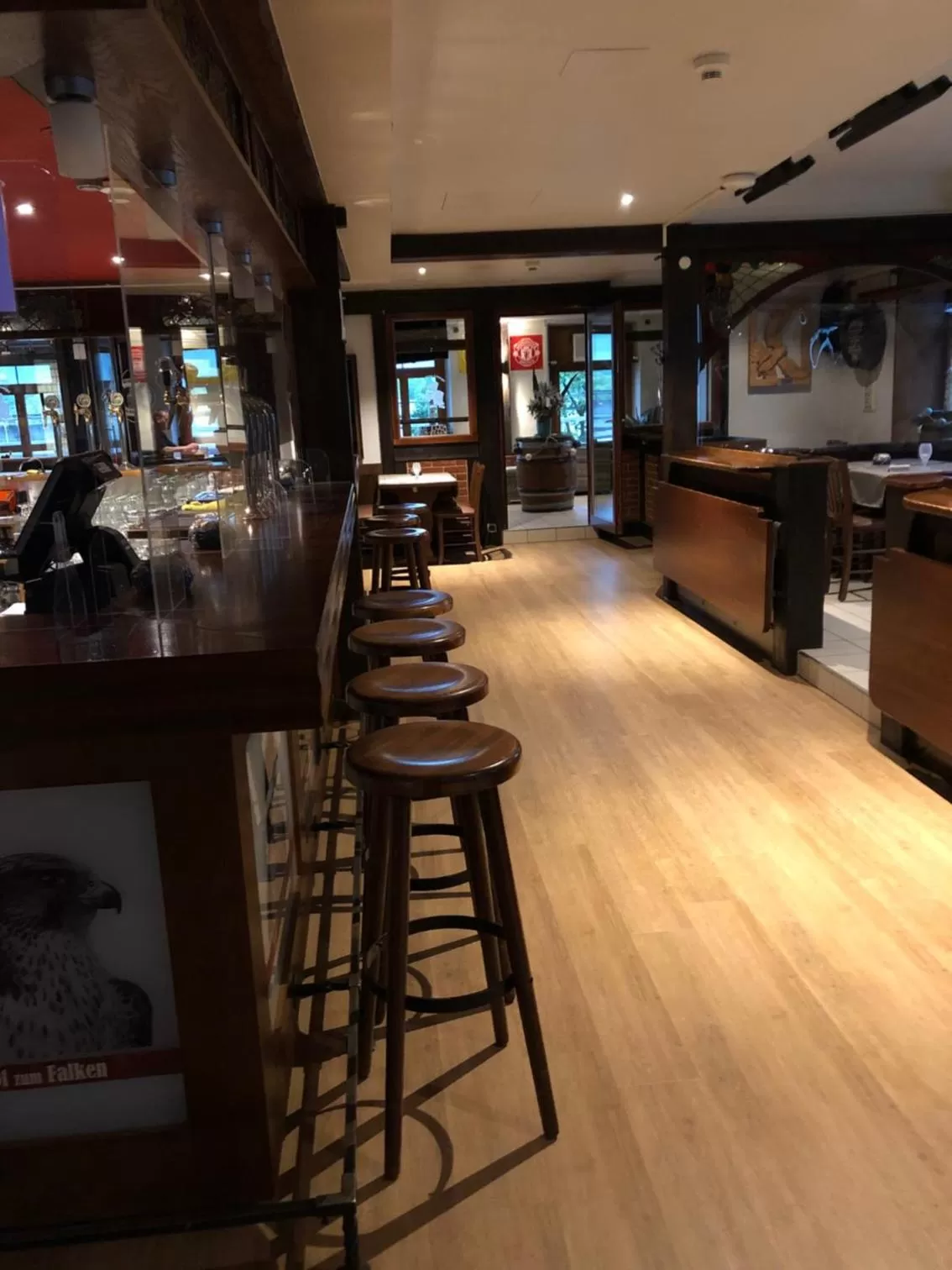 Lounge or bar in Gasthof zum Falken