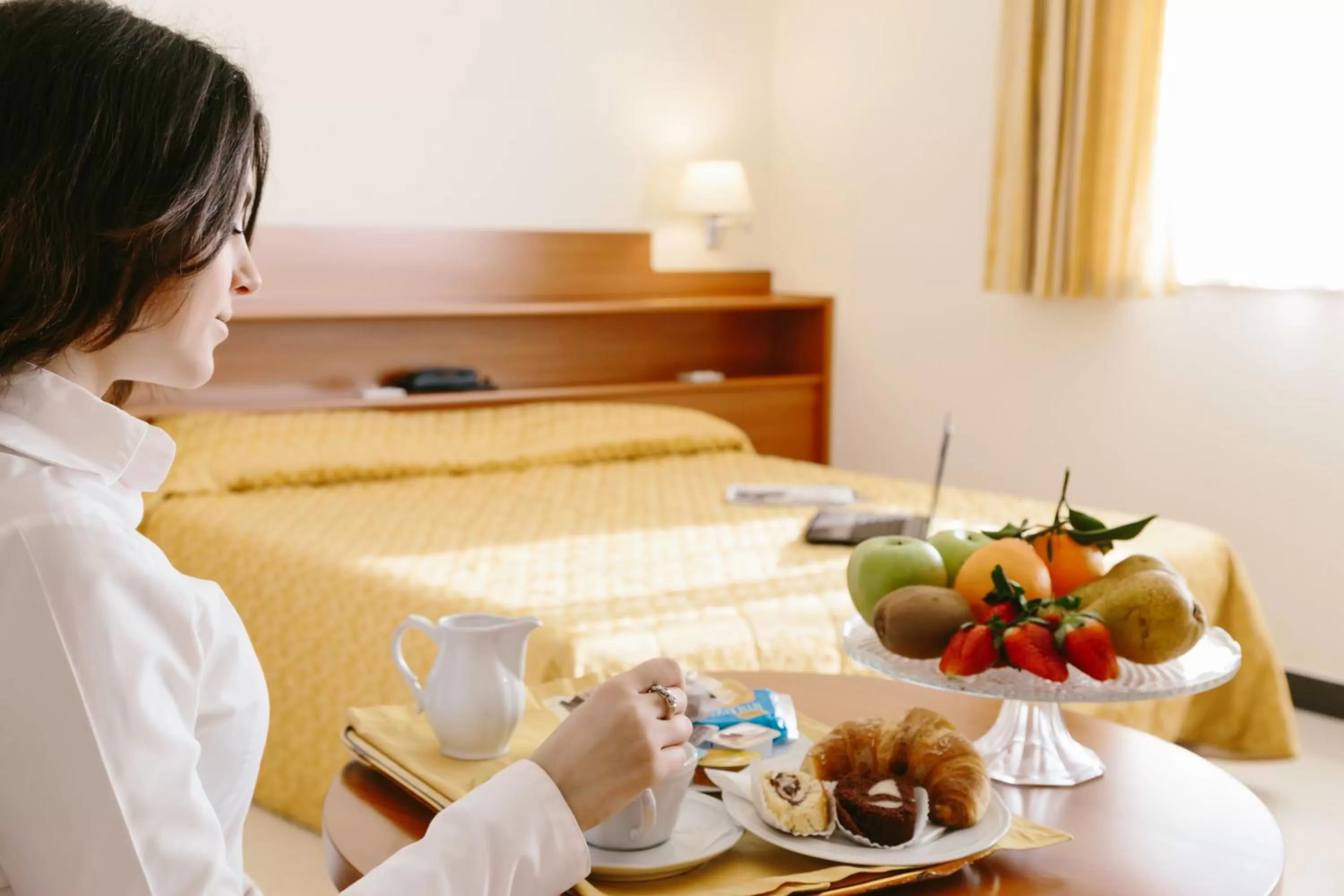 Bed in Hotel Residence Federiciano