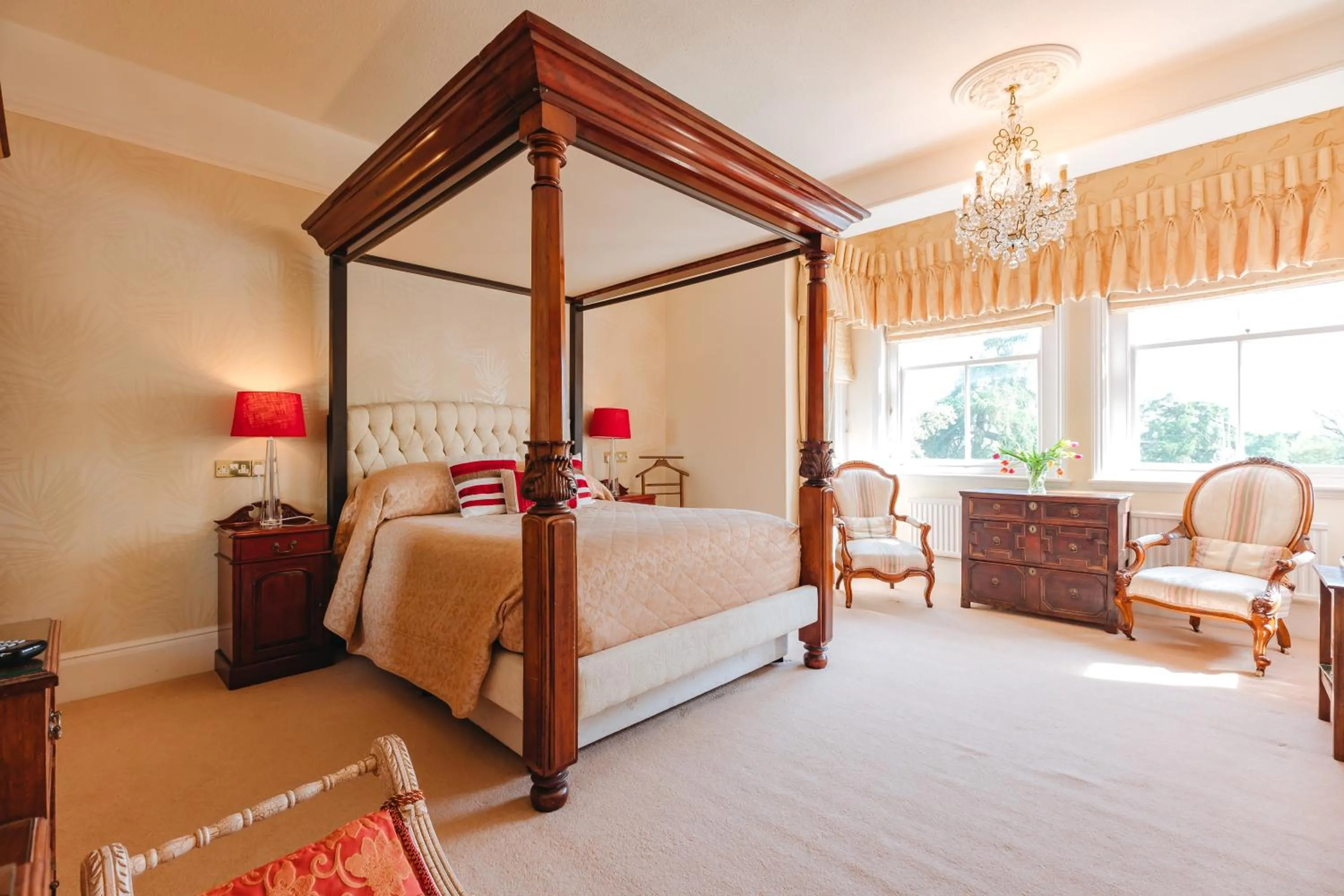 Bedroom, Bed in The Old Vicarage