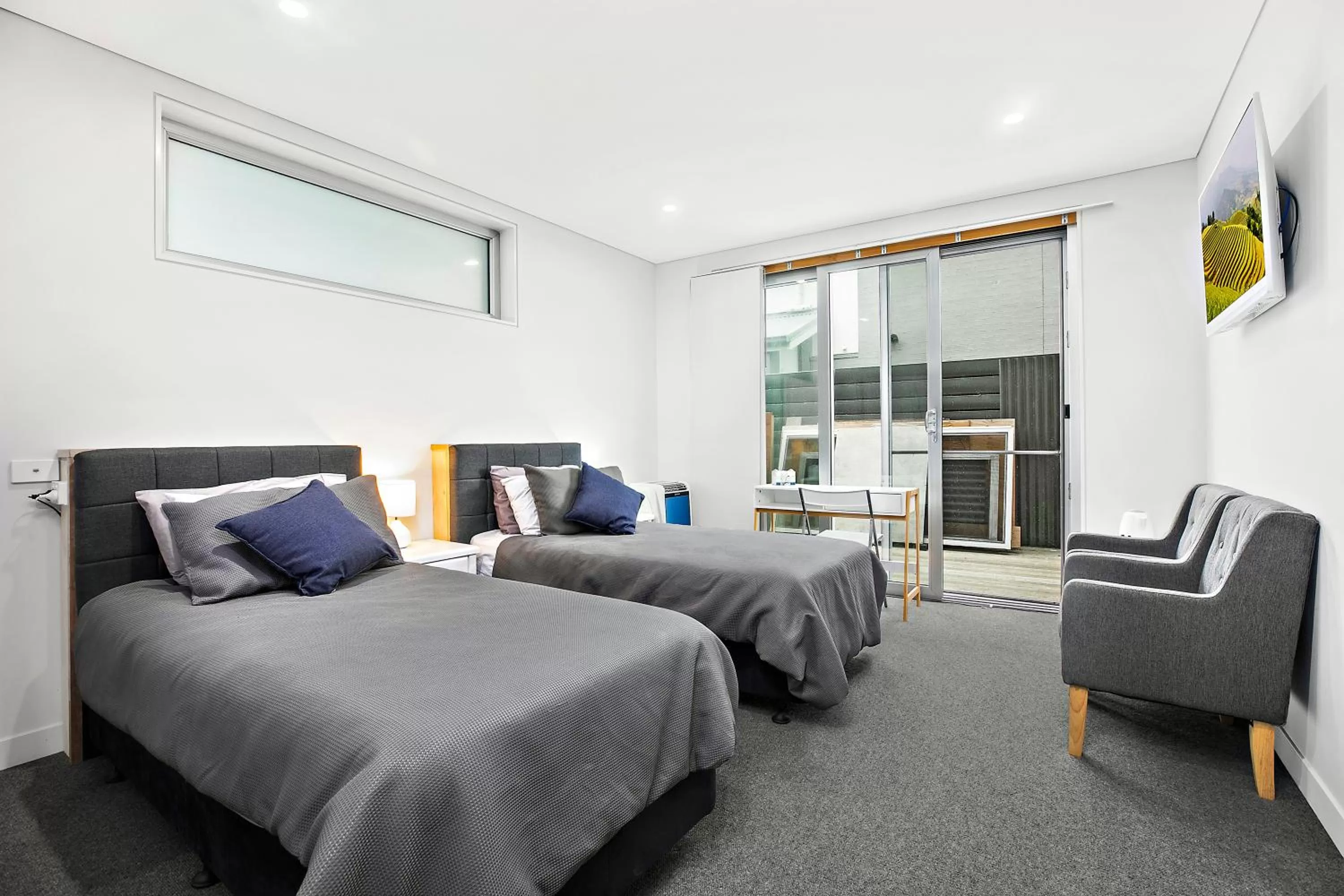 Bed in Sapphire Chambre B&B