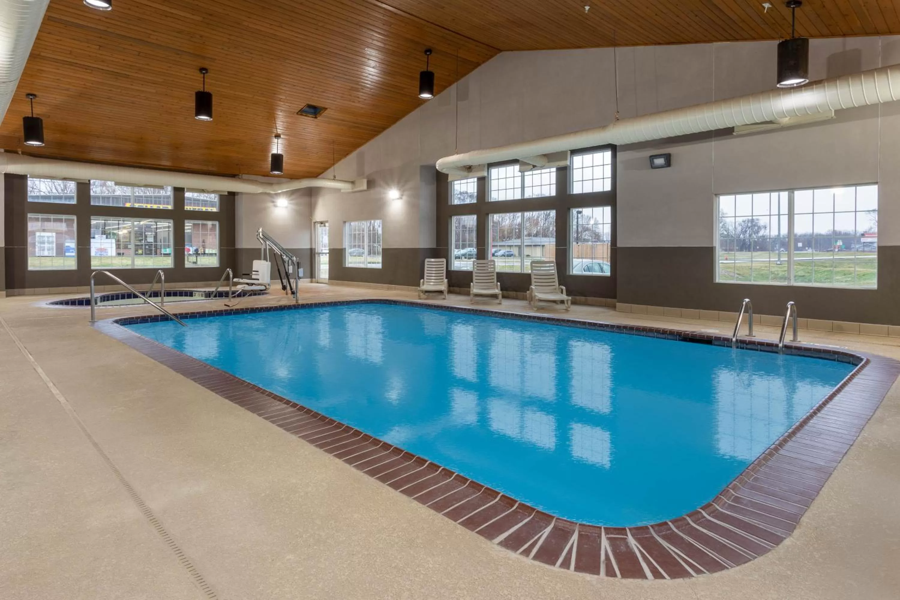 Swimming pool in AmericInn by Wyndham Fulton Clinton