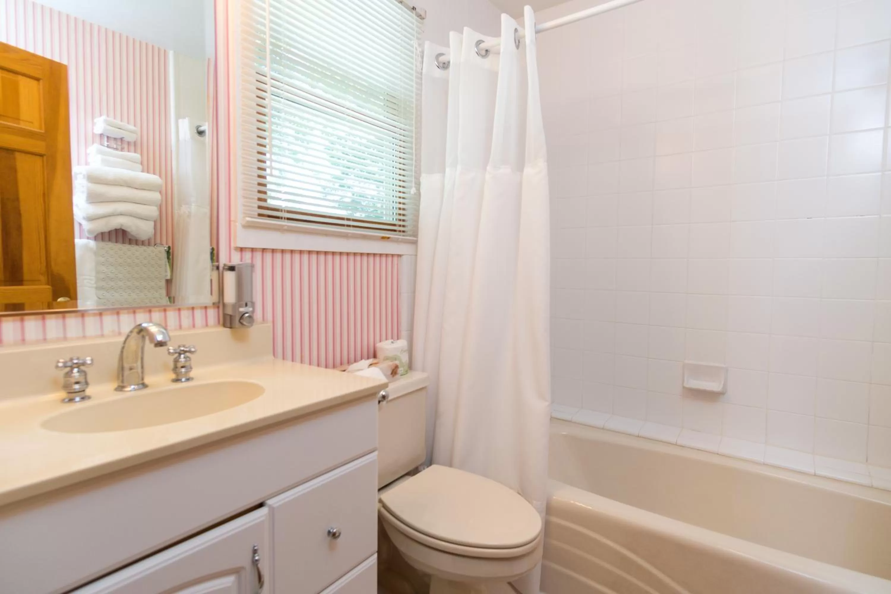 Toilet in Highland Lake Inn & Resort - Flat Rock