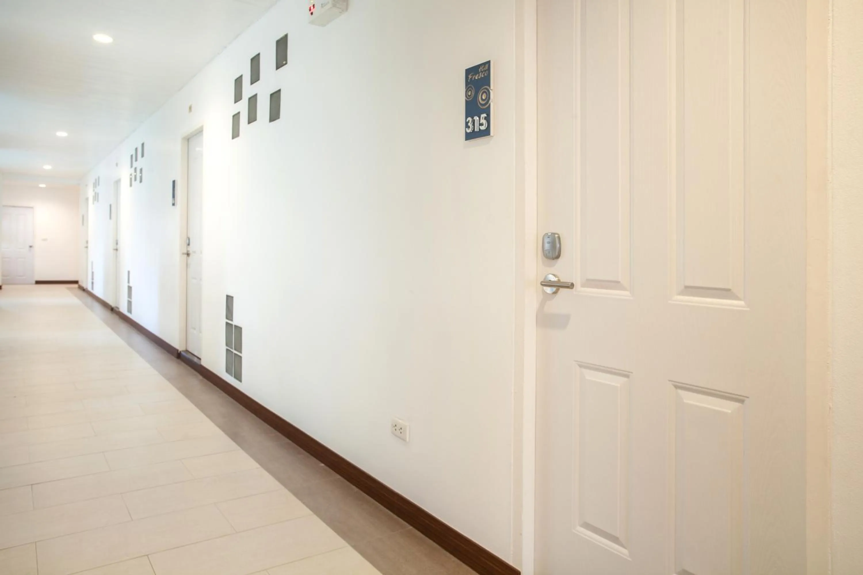 Decorative detail in Hill Fresco Hotel