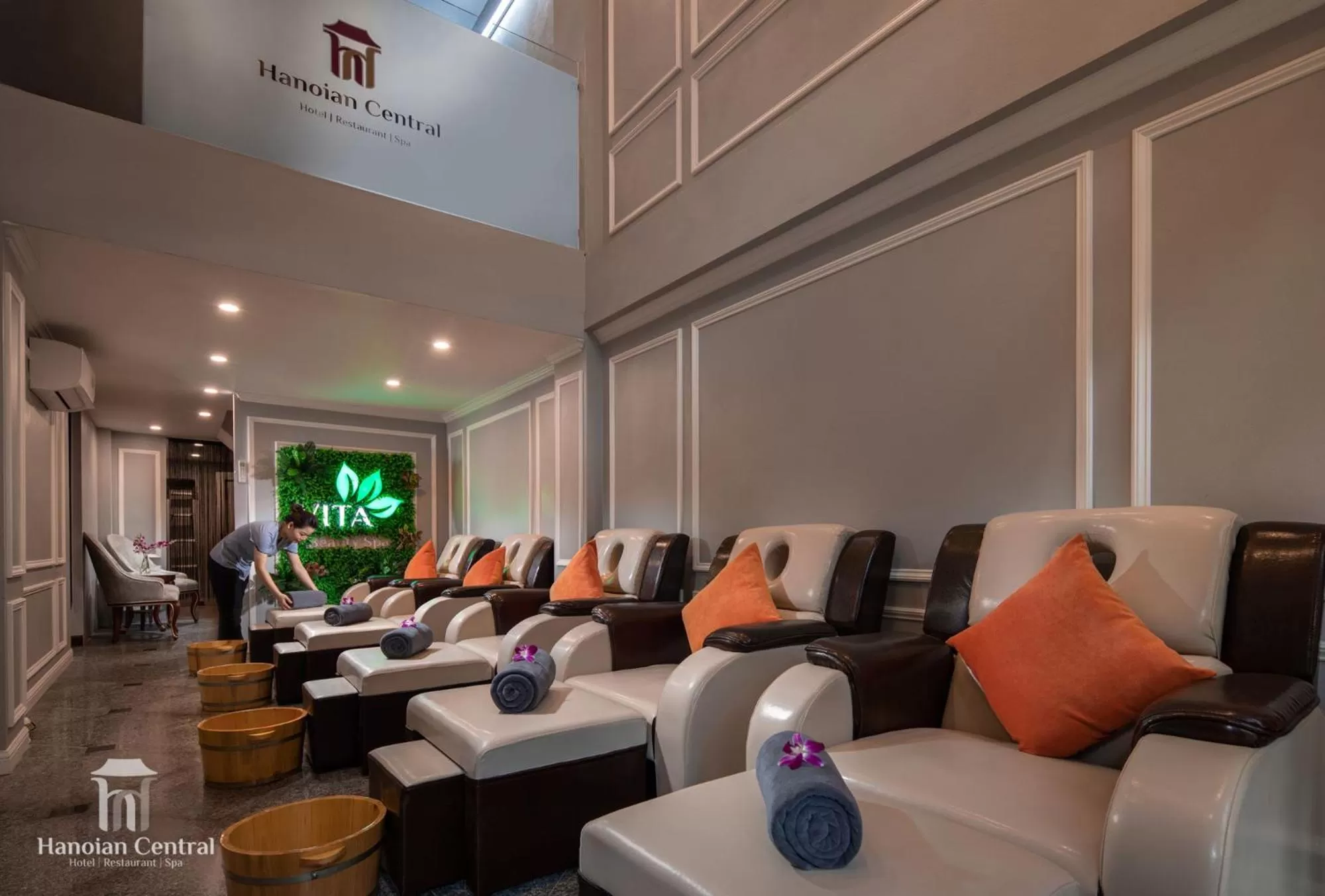 Spa and wellness centre/facilities in Hanoian Central Hotel & Spa