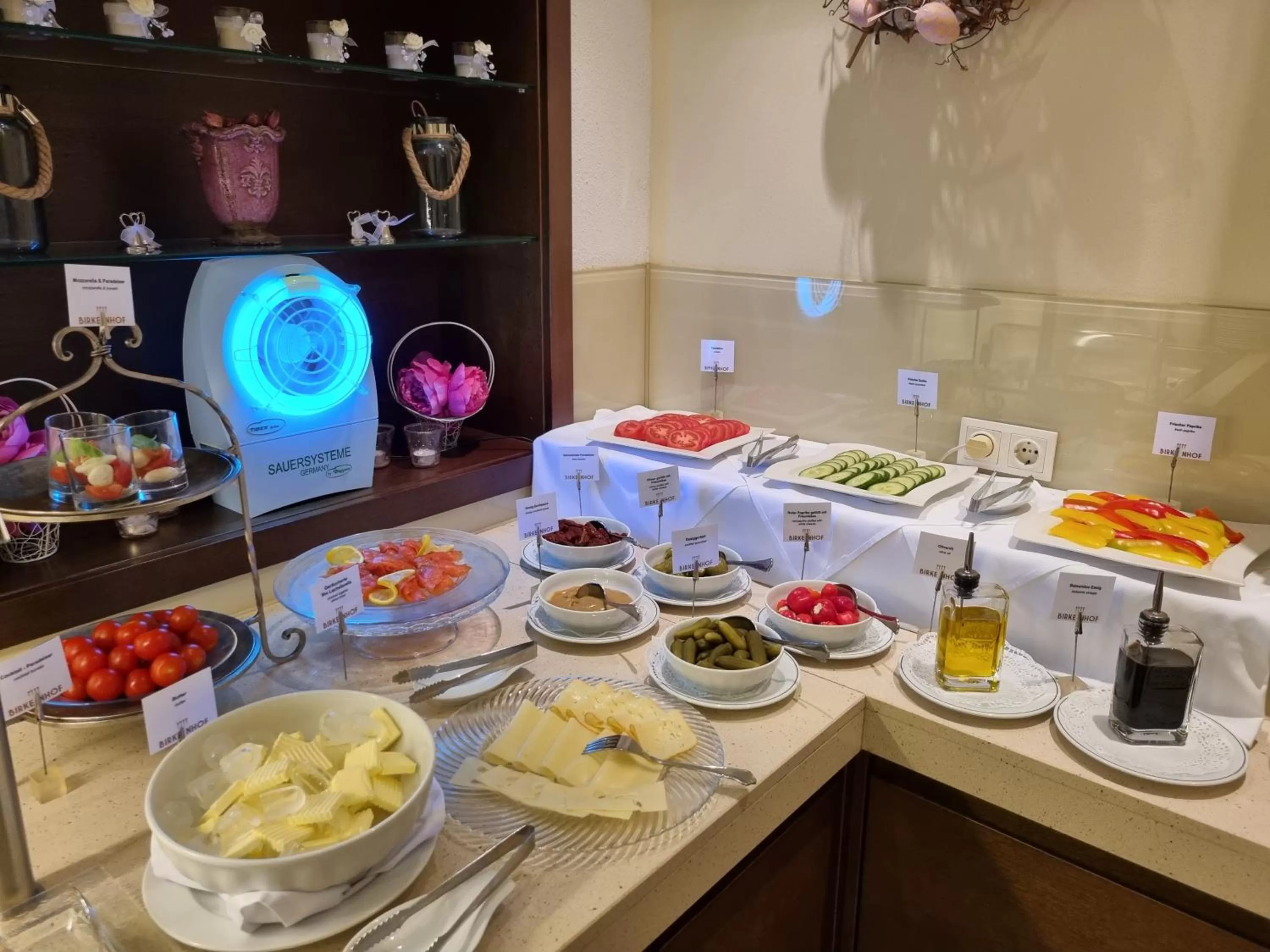 Breakfast in BIRKENHOF GOLS - B & B - Wohlfühl Hotel mit Wochenend-Restaurant