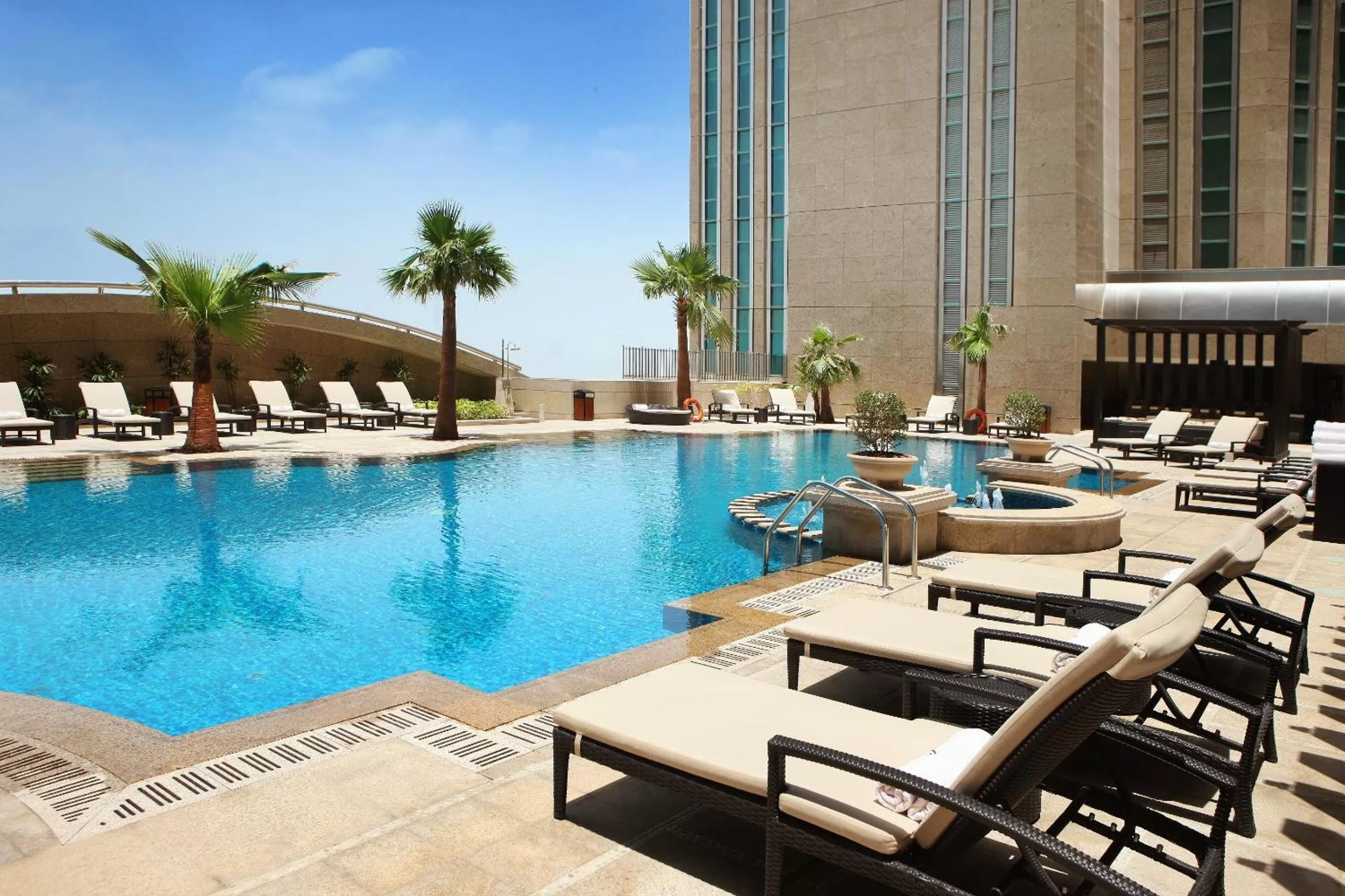 Swimming pool in Sofitel Abu Dhabi Corniche