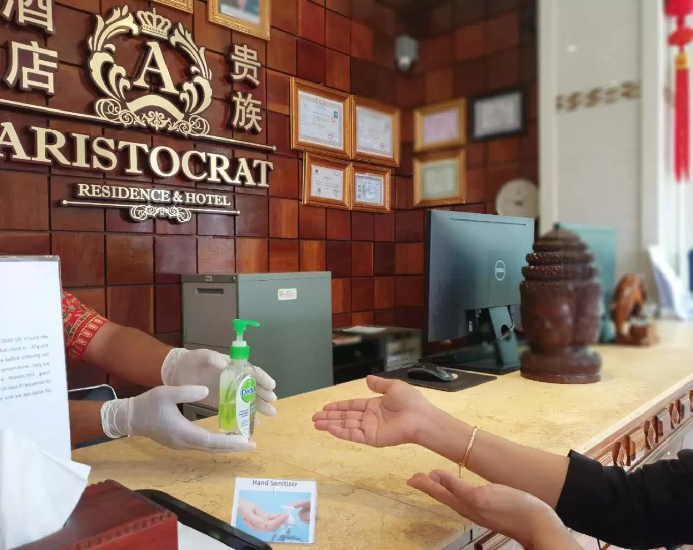 Staff in Aristocrat Residence & Hotel