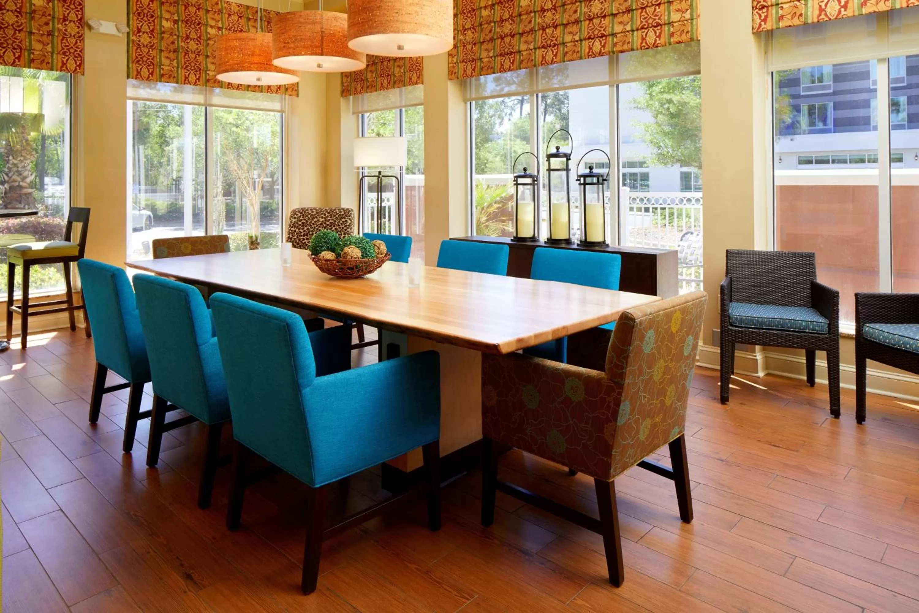 Lobby or reception in Hilton Garden Inn Savannah Midtown