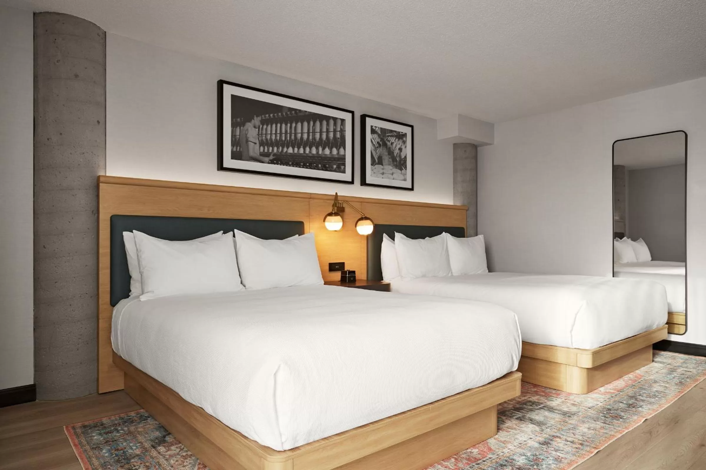 Bed in Hôtel MOCO Valleyfield