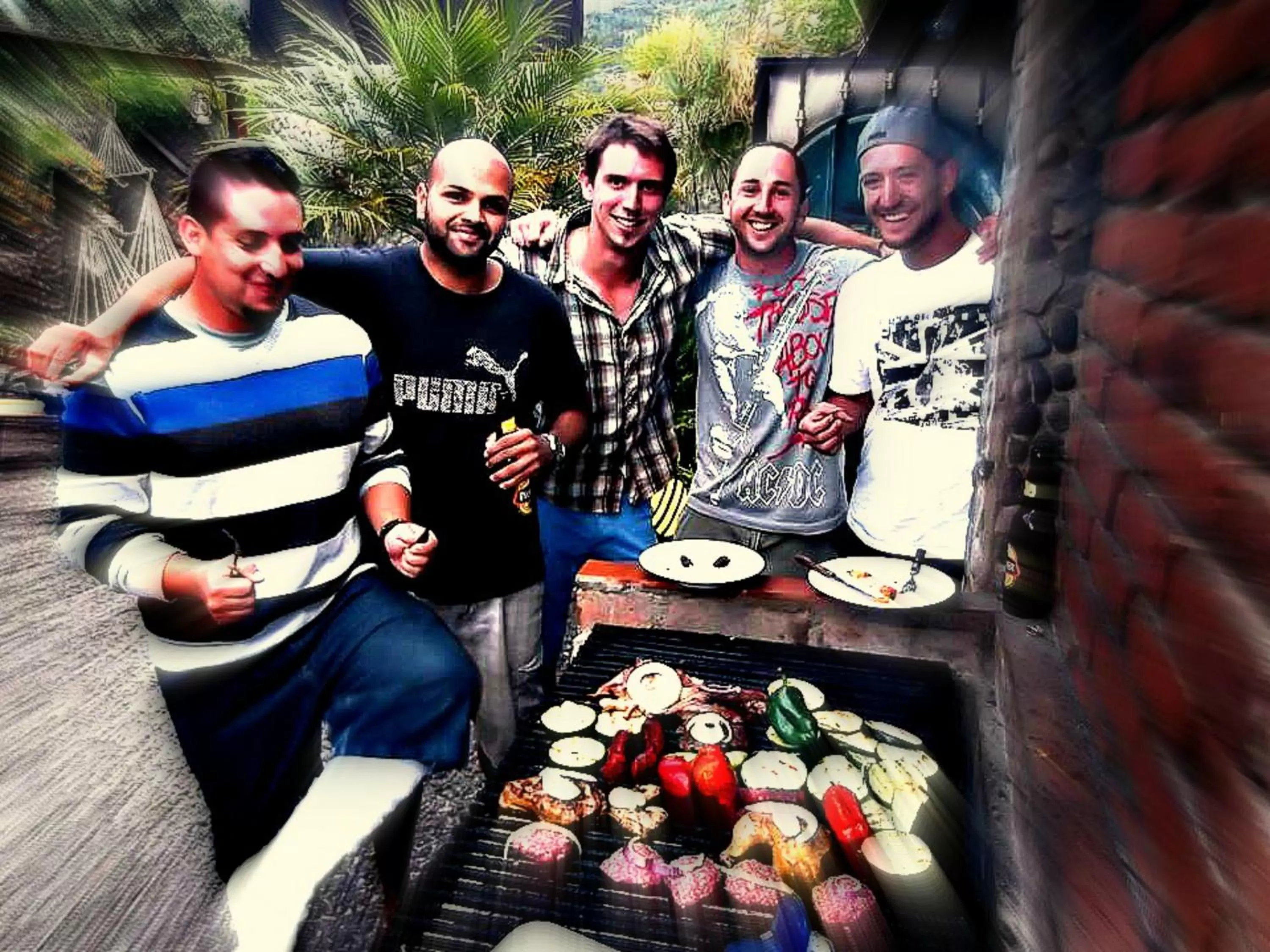 Patio in La Casa del Molino Blanco B&B